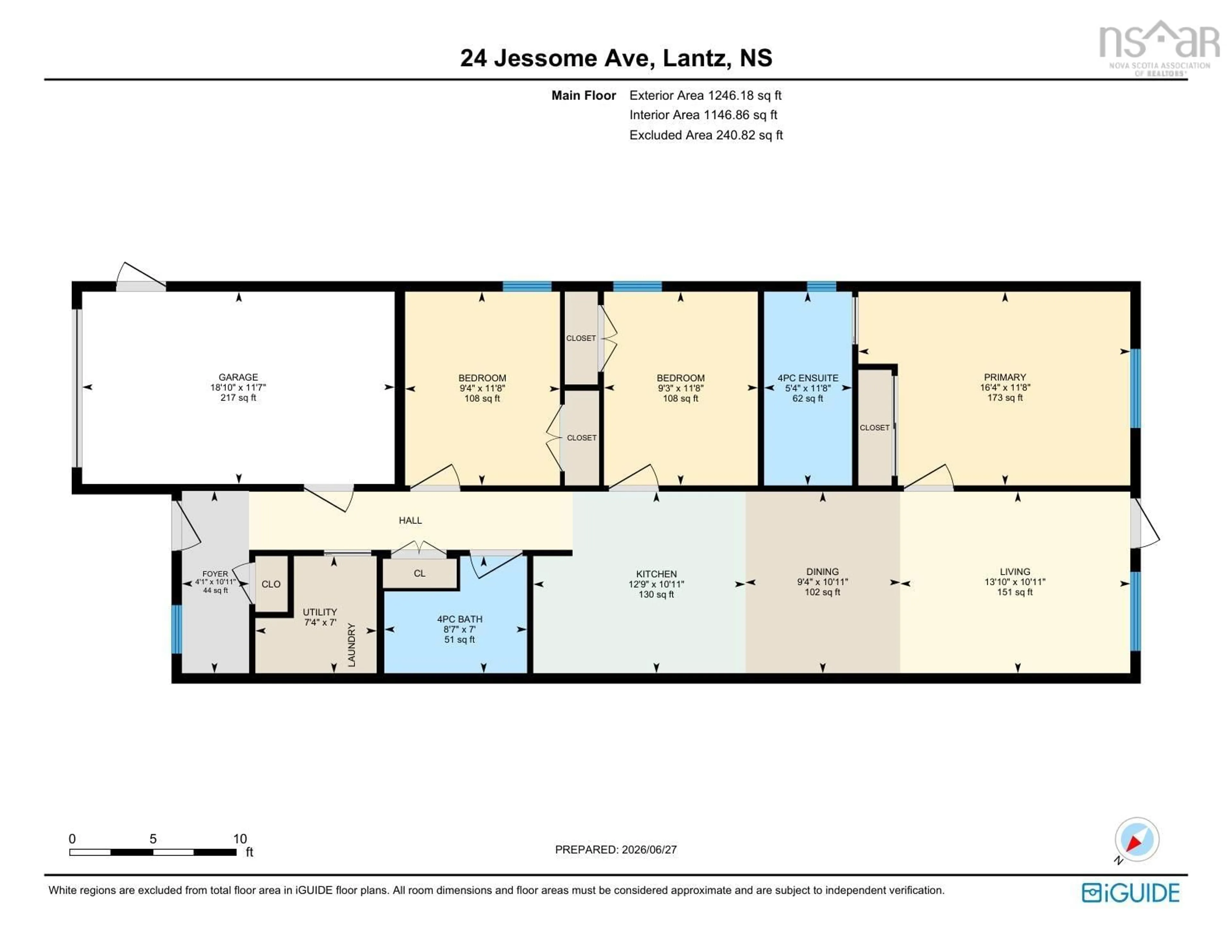 Floor plan for Jessome Ave #24, Lantz Nova Scotia B2S 0K6