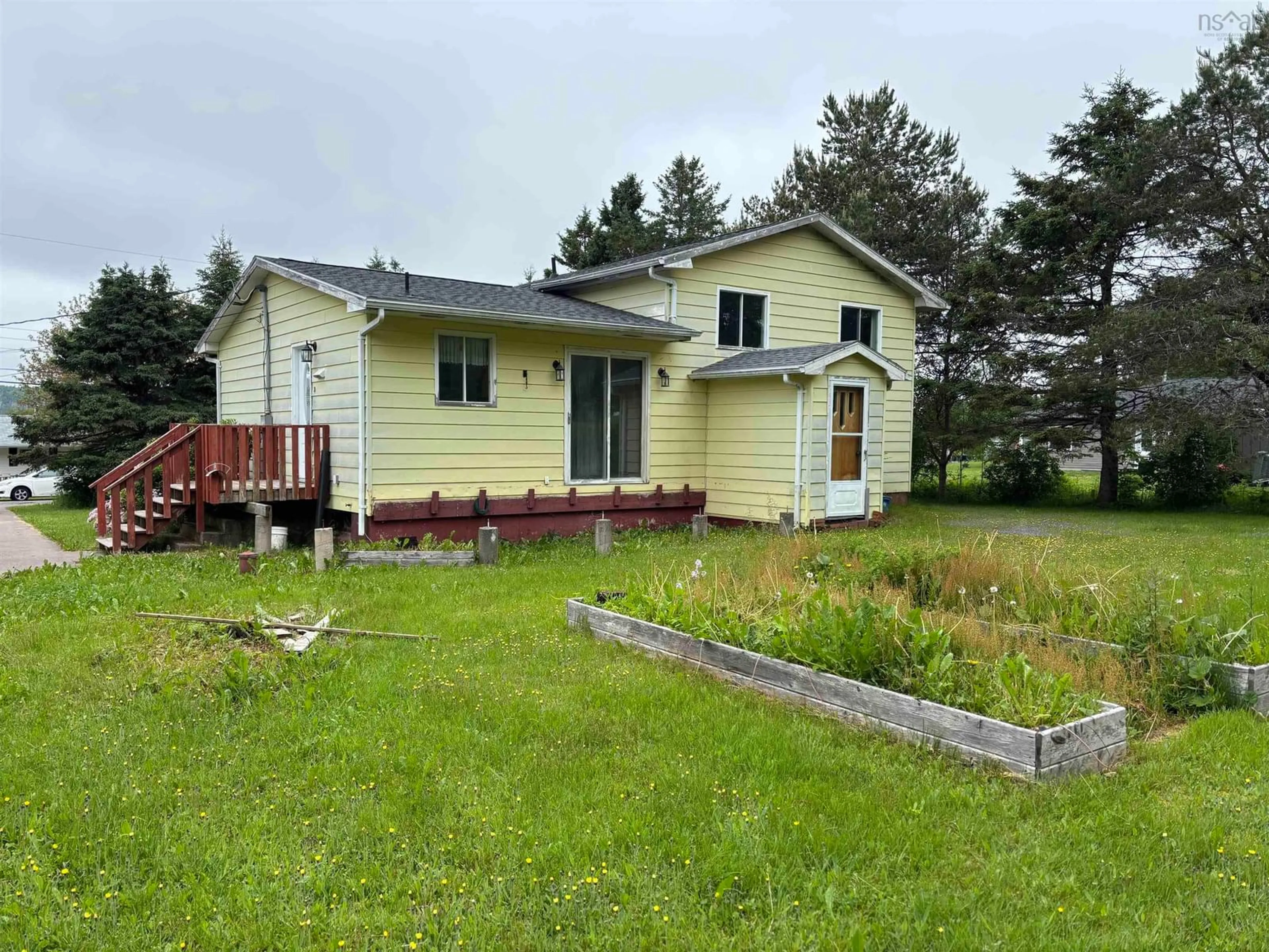 A pic from outside/outdoor area/front of a property/back of a property/a pic from drone, building for 3 Elder Vista Dr., Howie Centre Nova Scotia B1L 1C4
