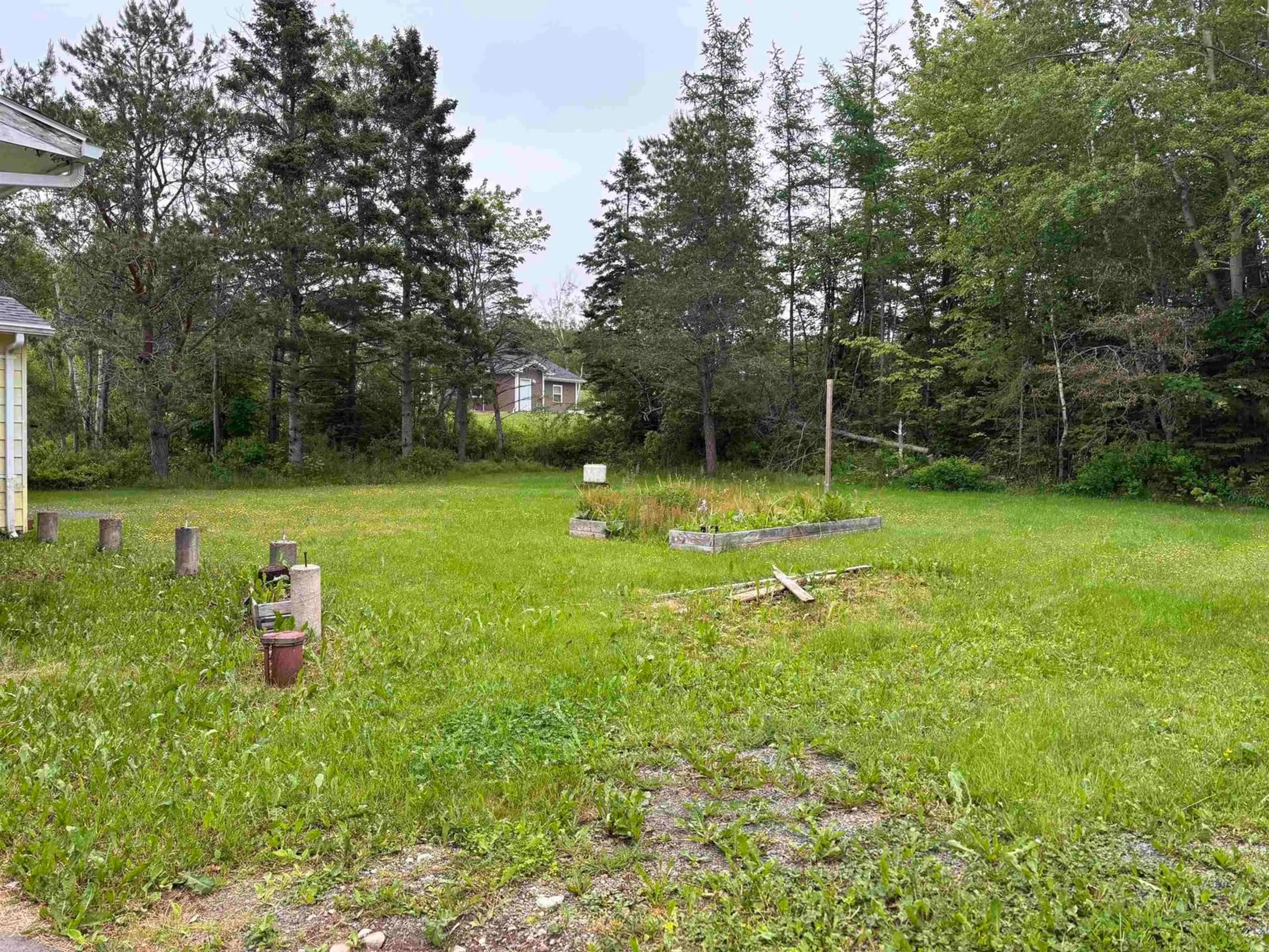 A pic from outside/outdoor area/front of a property/back of a property/a pic from drone, forest/trees view for 3 Elder Vista Dr., Howie Centre Nova Scotia B1L 1C4