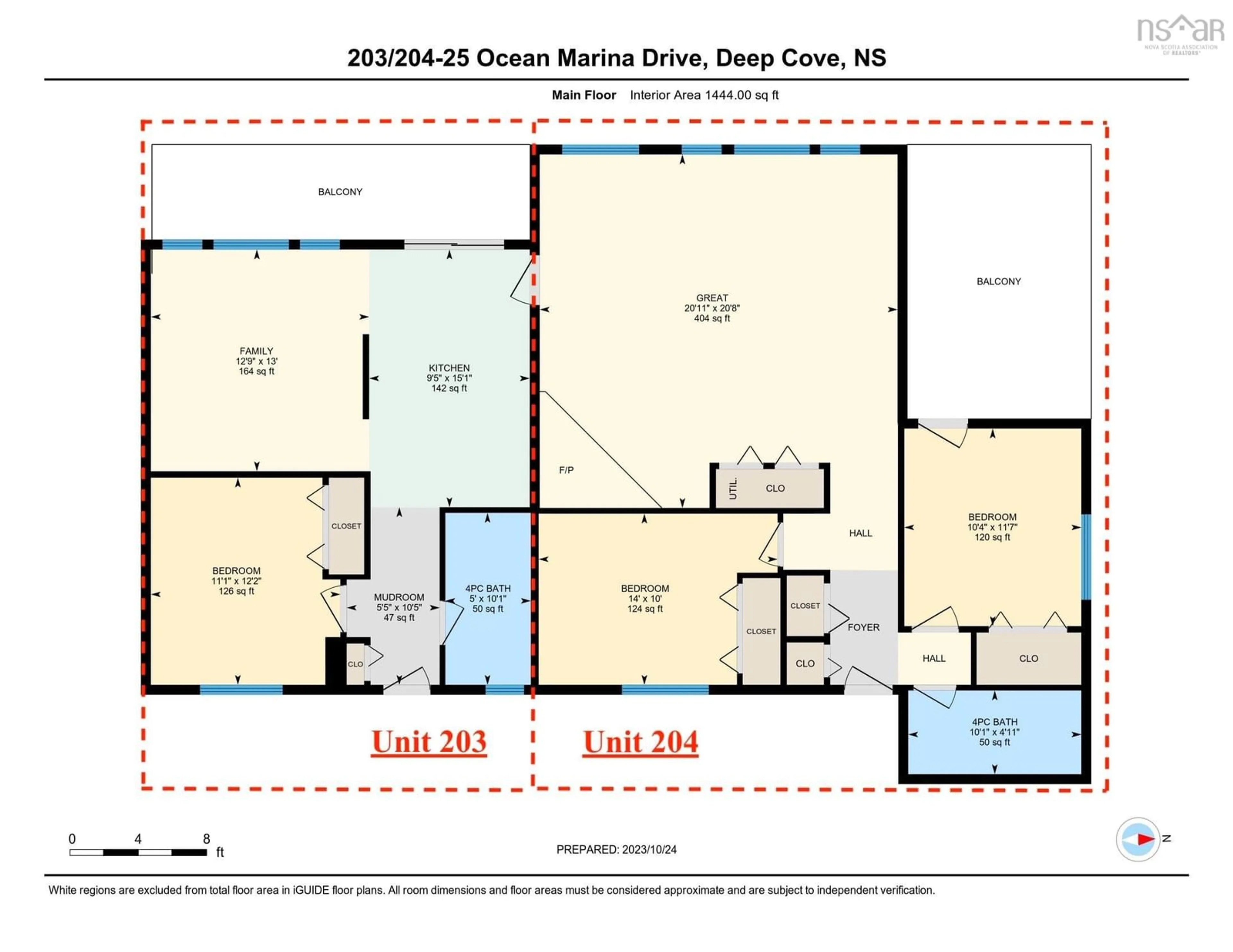 Floor plan for 25 Ocean Marina Dr #203, Deep Cove Nova Scotia B0J 1T0