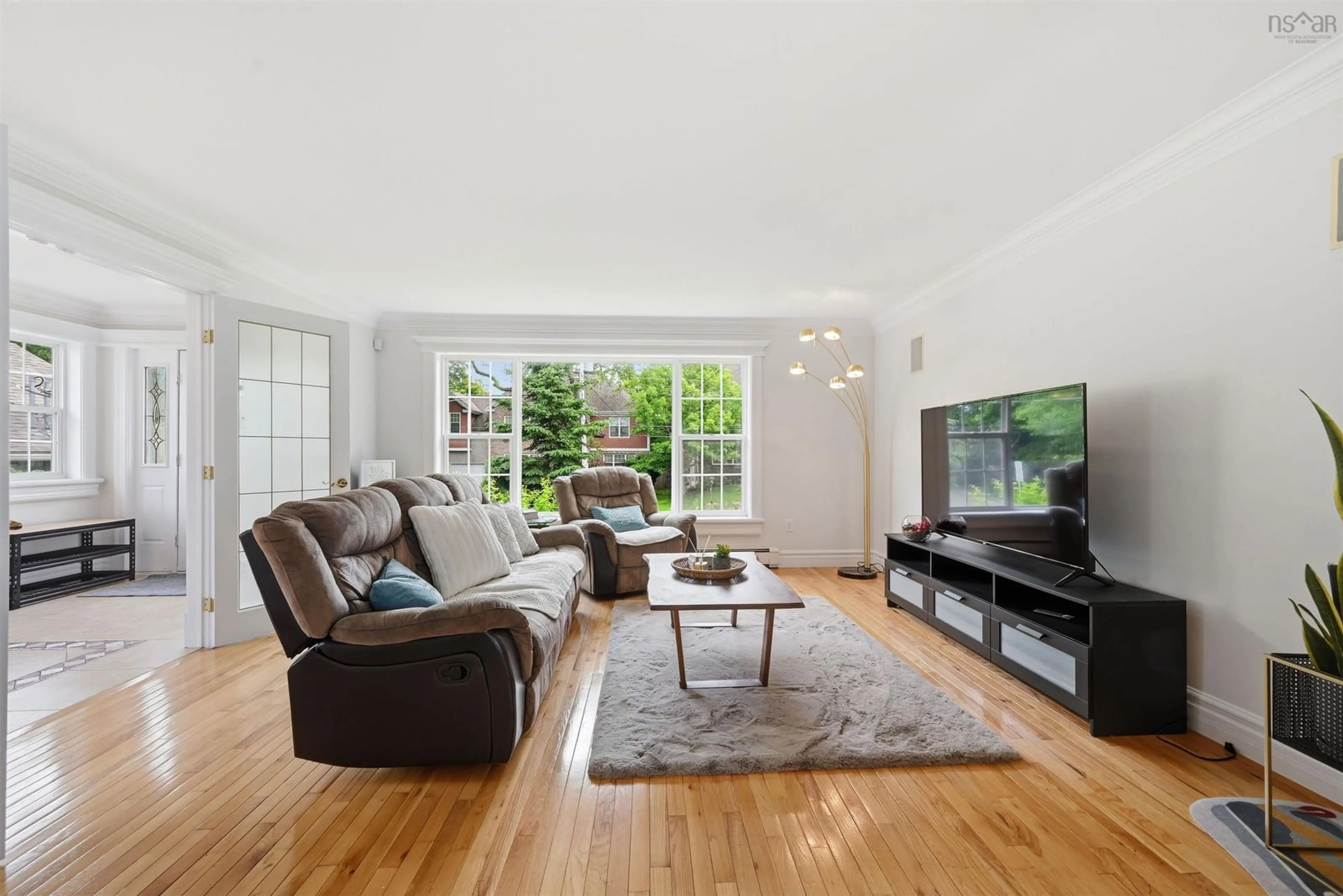 Living room with furniture, unknown for 5743 Southwood Dr, Halifax Nova Scotia B3H 1E6