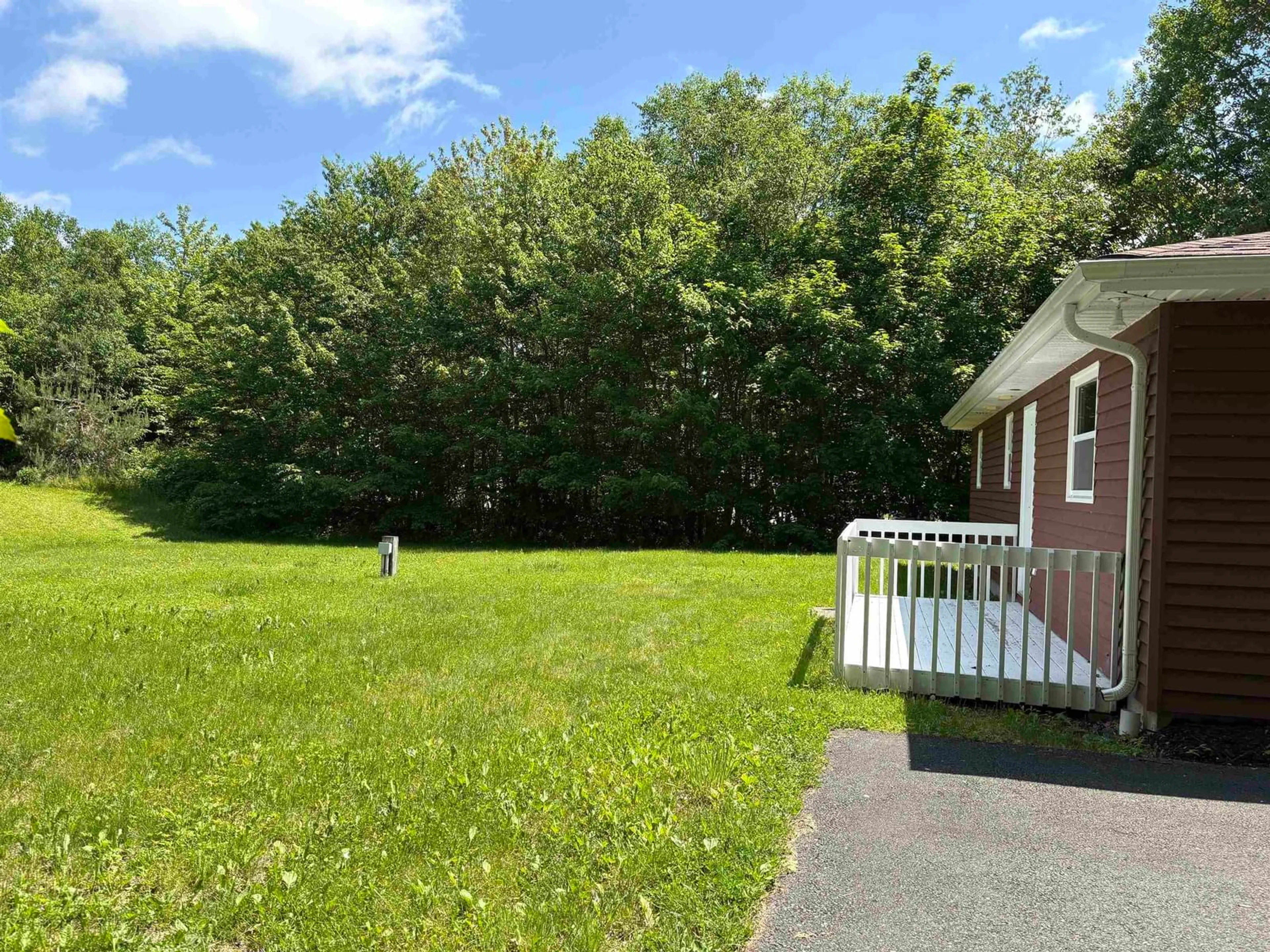 A pic from outside/outdoor area/front of a property/back of a property/a pic from drone, unknown for 327 Tometary Dr, Howie Centre Nova Scotia B1L 1G4