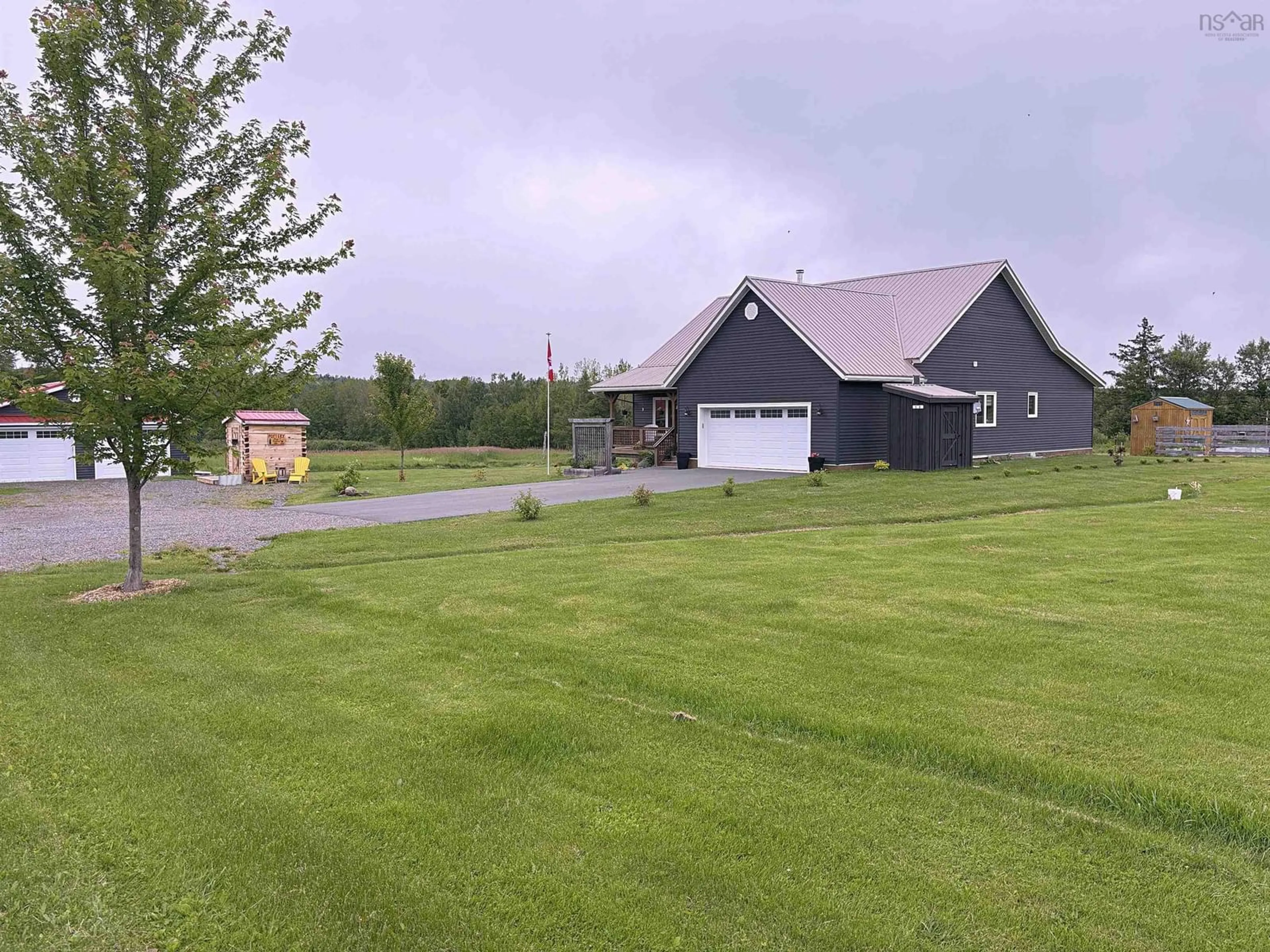 A pic from outside/outdoor area/front of a property/back of a property/a pic from drone, street for 185 Purdy Loop, Malagash Nova Scotia B0K 1K0