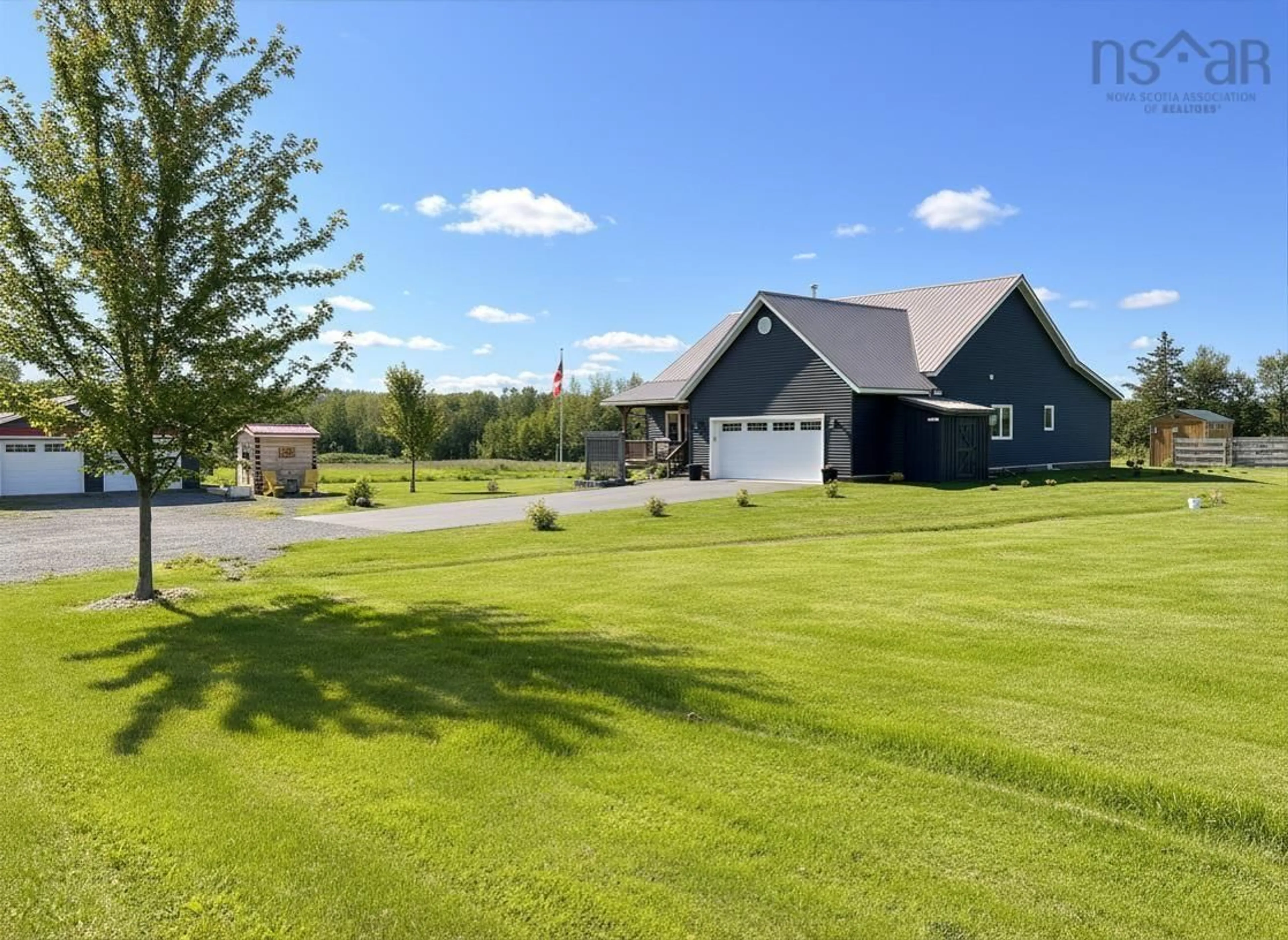 A pic from outside/outdoor area/front of a property/back of a property/a pic from drone, unknown for 185 Purdy Loop, Malagash Nova Scotia B0K 1K0