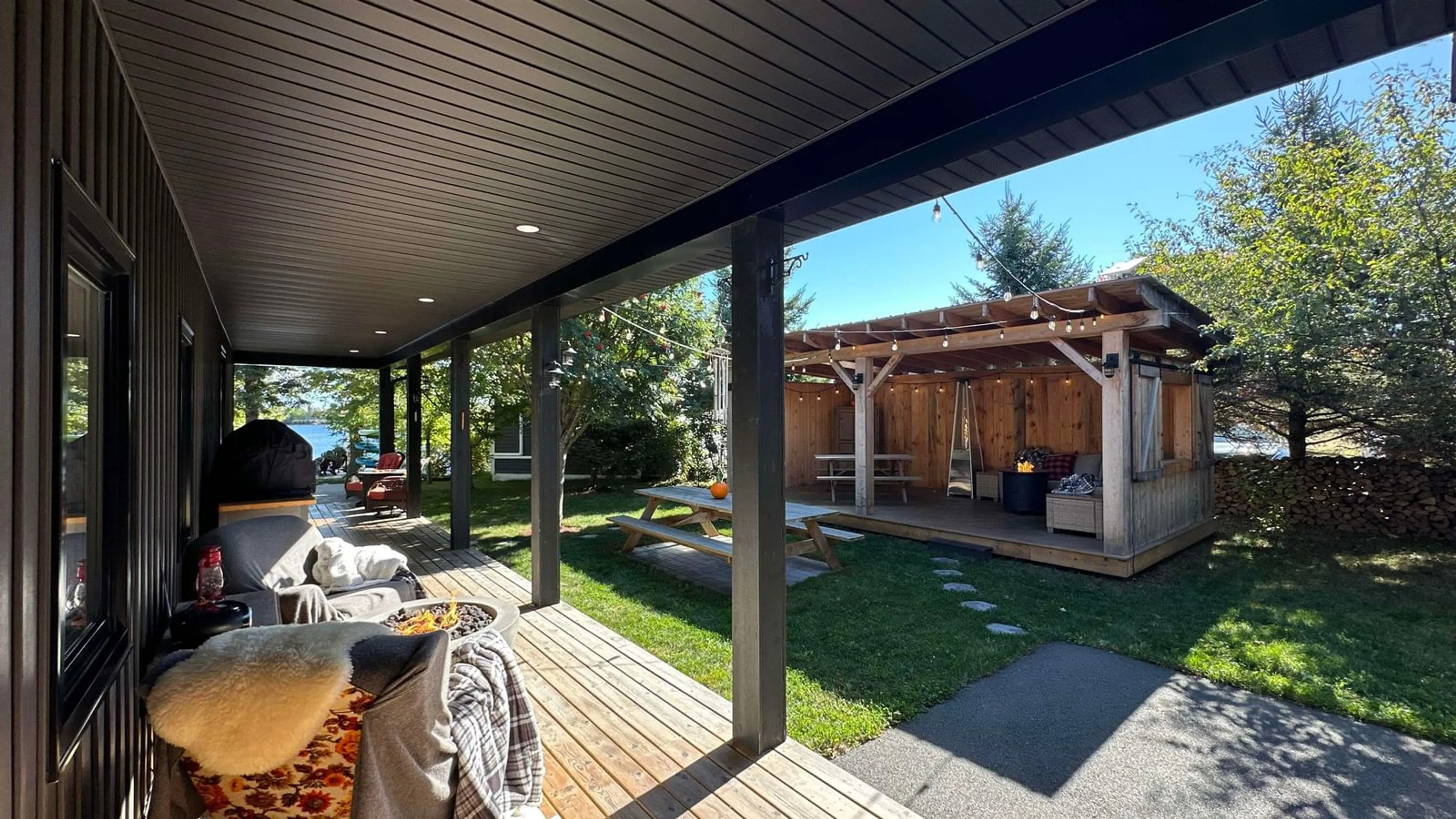 Patio, street for 100 Lake Shore Dr, Little Dyke Nova Scotia B0M 1L0