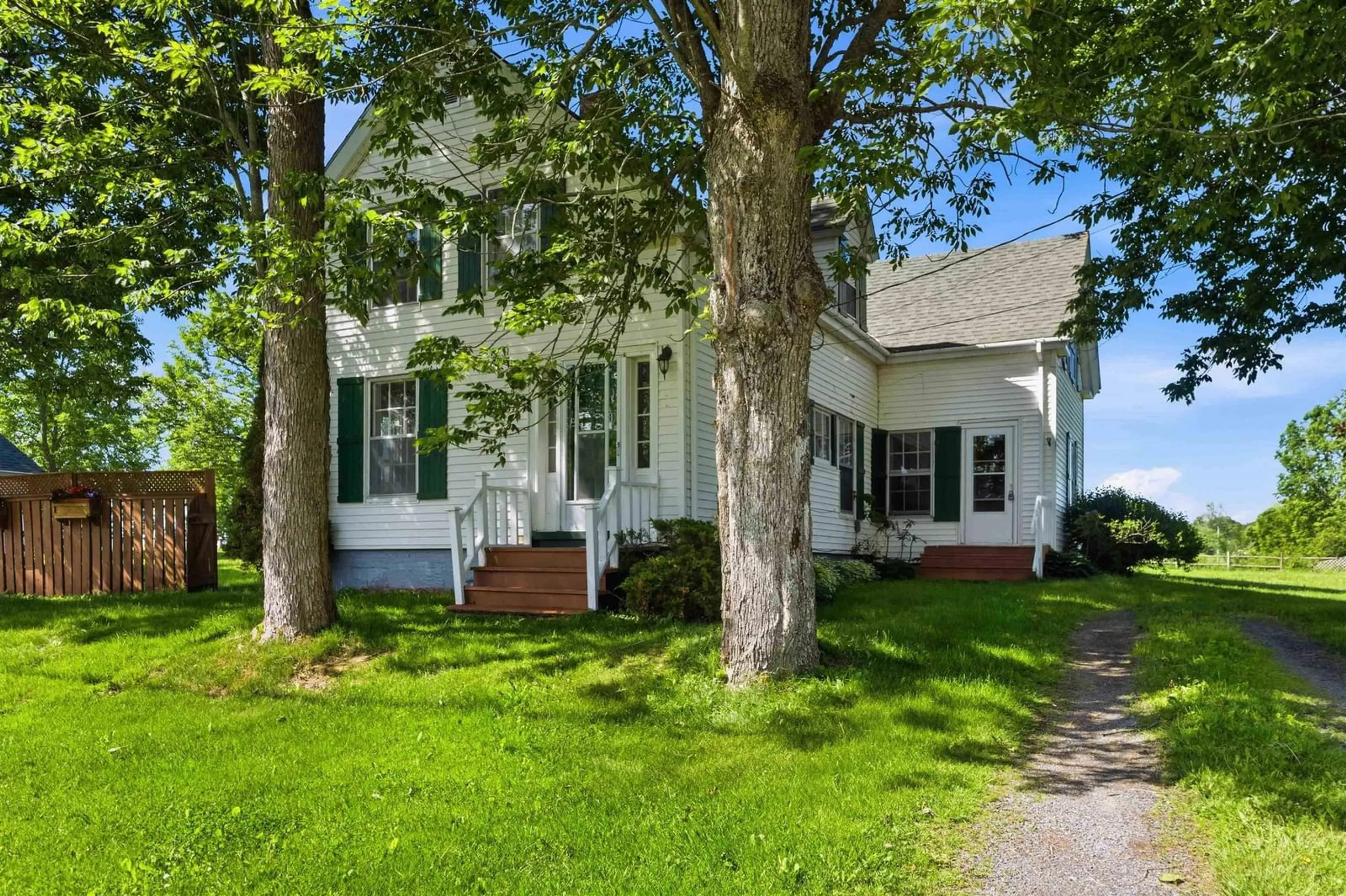 Home with vinyl exterior material, street for 483 Sangster Bridge Rd, Falmouth Nova Scotia B0P 1L0