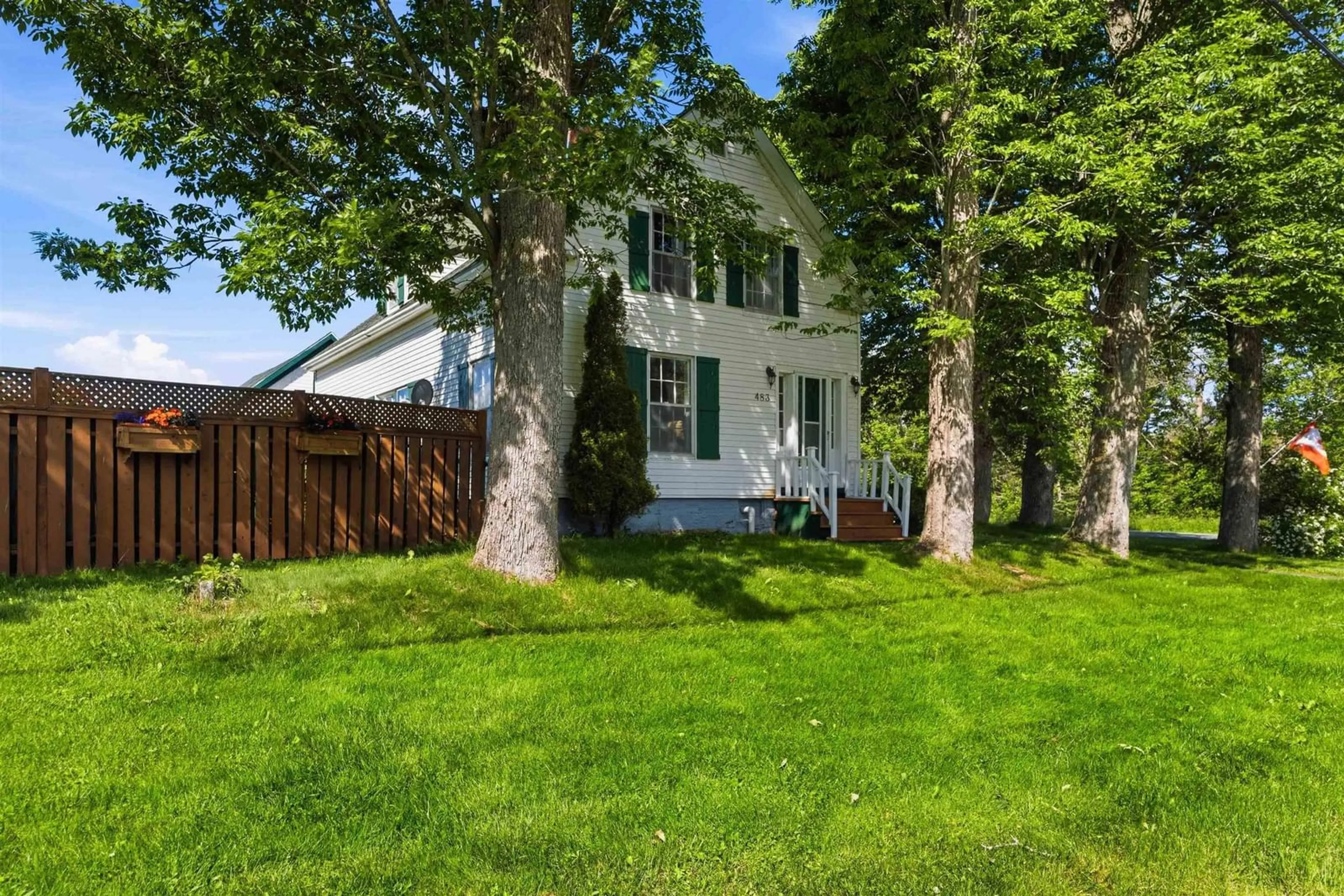 A pic from outside/outdoor area/front of a property/back of a property/a pic from drone, street for 483 Sangster Bridge Rd, Falmouth Nova Scotia B0P 1L0