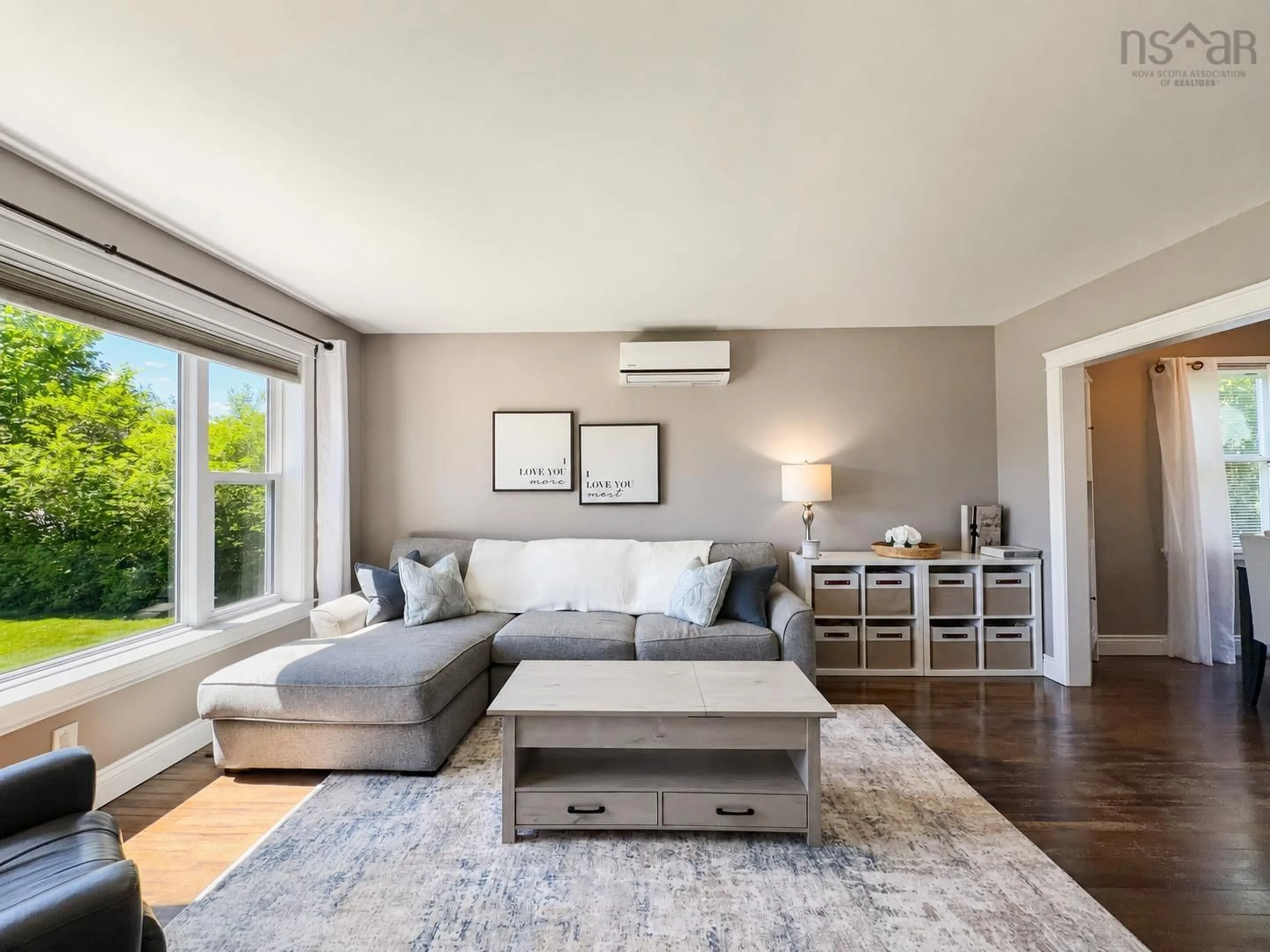 Living room with furniture, unknown for 1018 Westmount Rd, Westmount Nova Scotia B1R 1C6