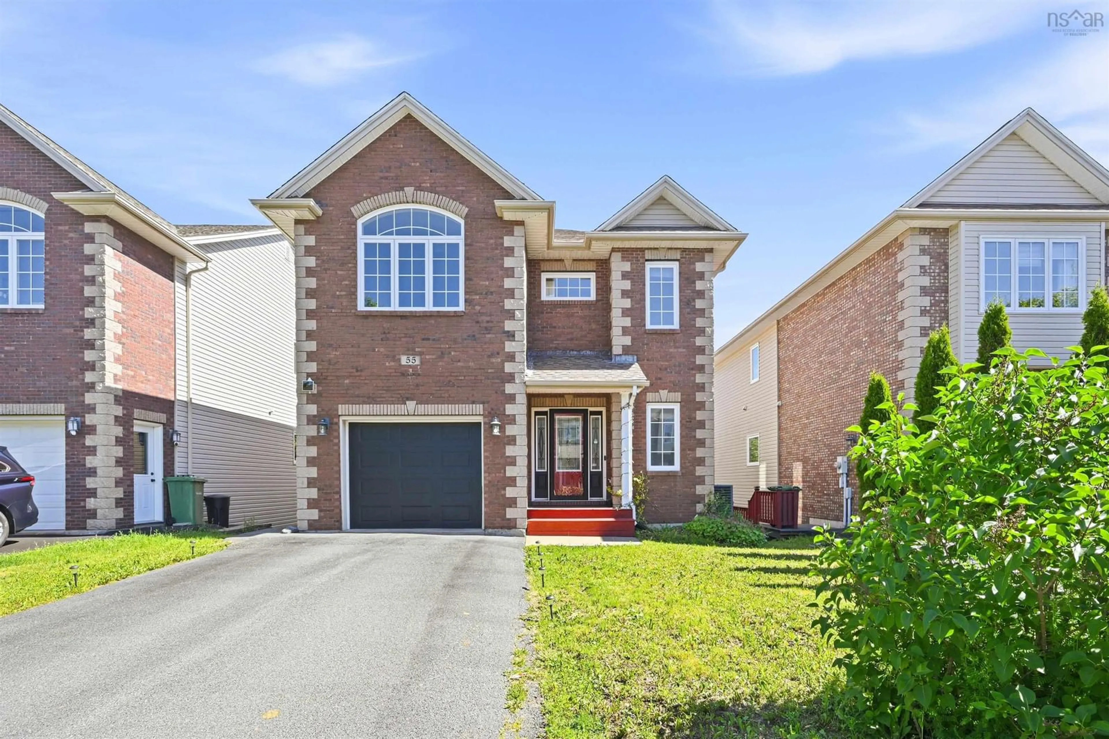 Home with brick exterior material, street for 55 Windridge Lane, Bedford Nova Scotia B4A 0E6