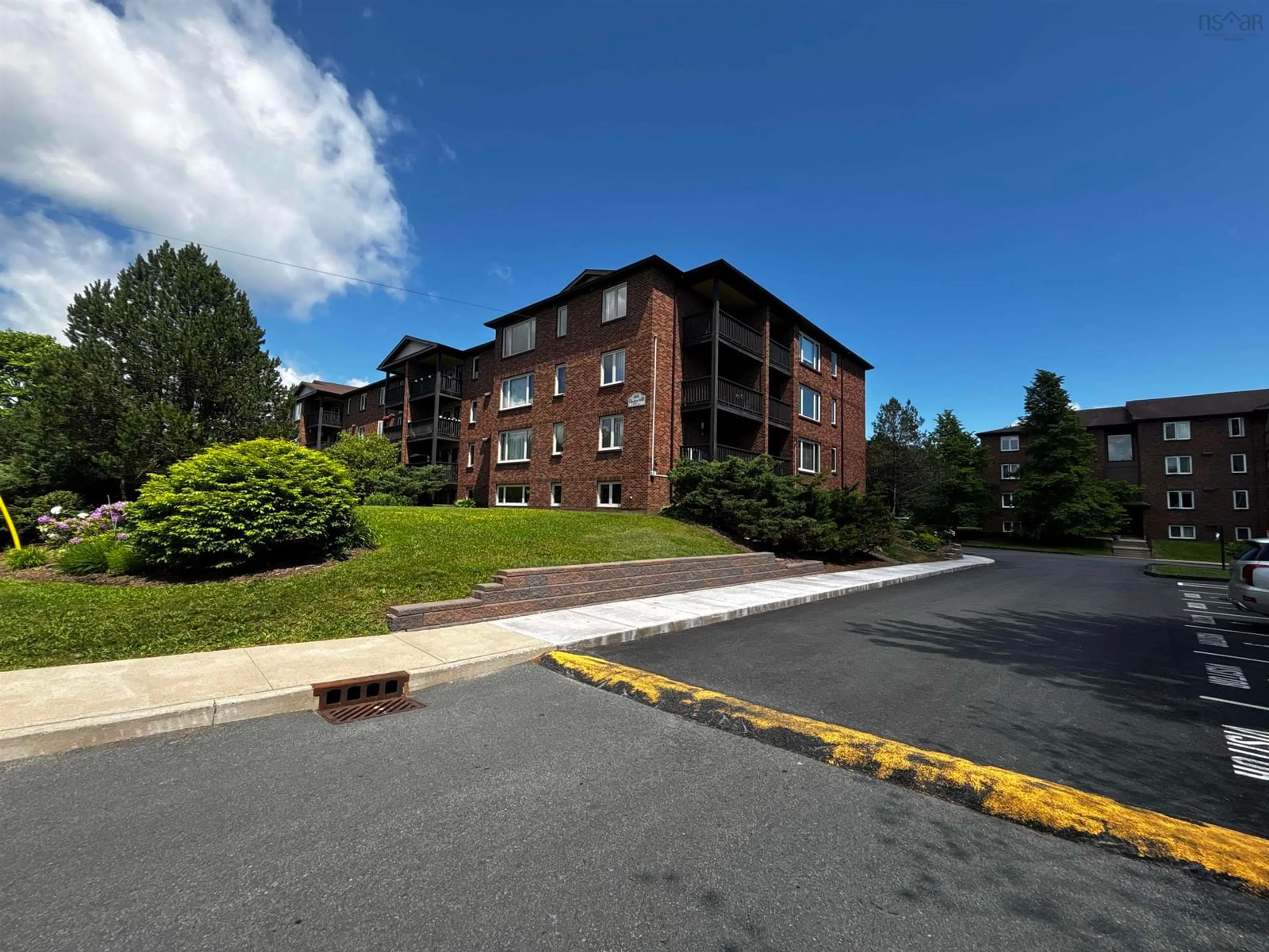 A pic from outside/outdoor area/front of a property/back of a property/a pic from drone, mountain view for 64 Cumberland Dr #410, Cole Harbour Nova Scotia B2V 2C7