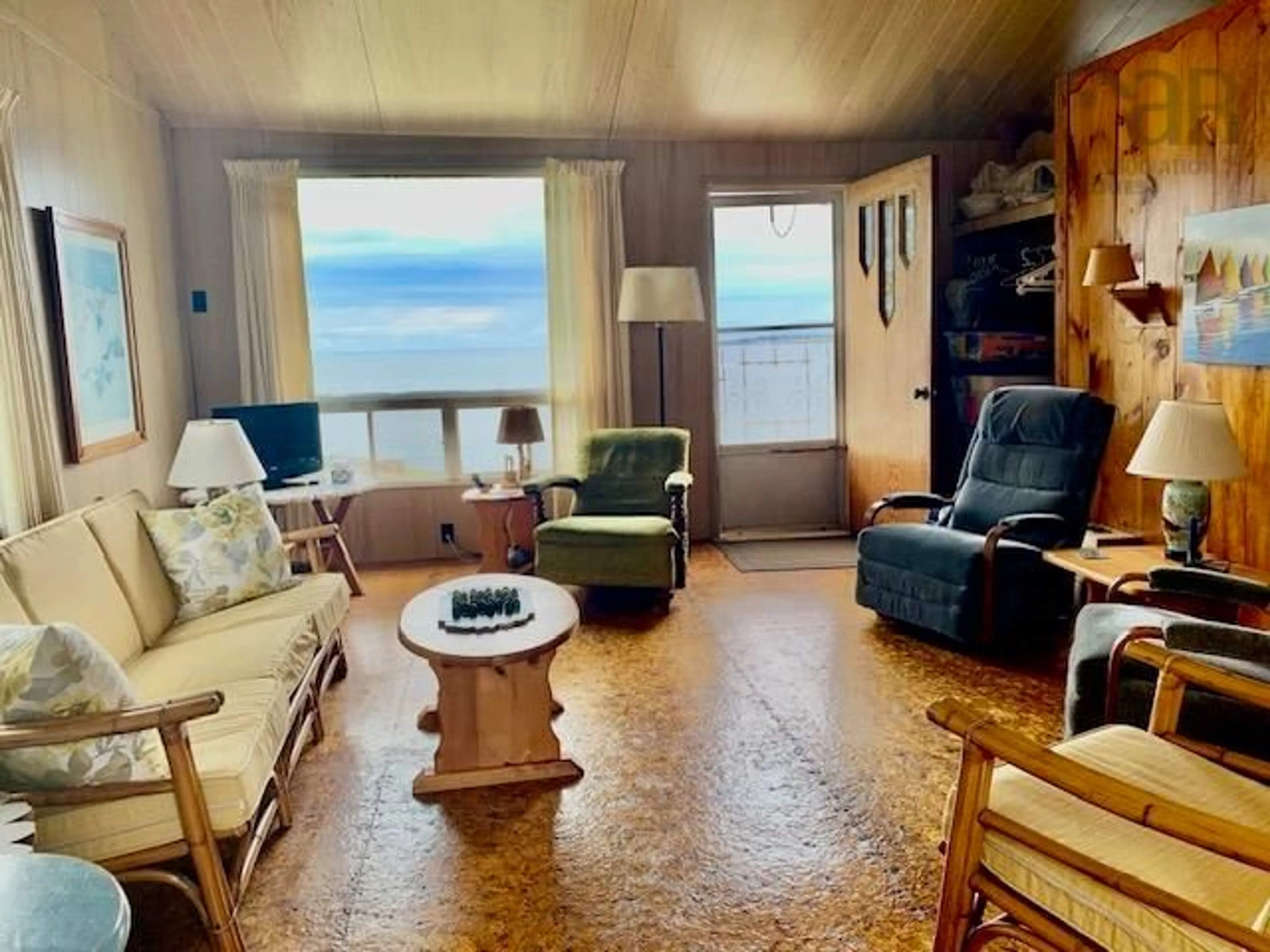 Living room with furniture, unknown for 99 Purdy Beach Lane, Pugwash Nova Scotia B0K 1L0