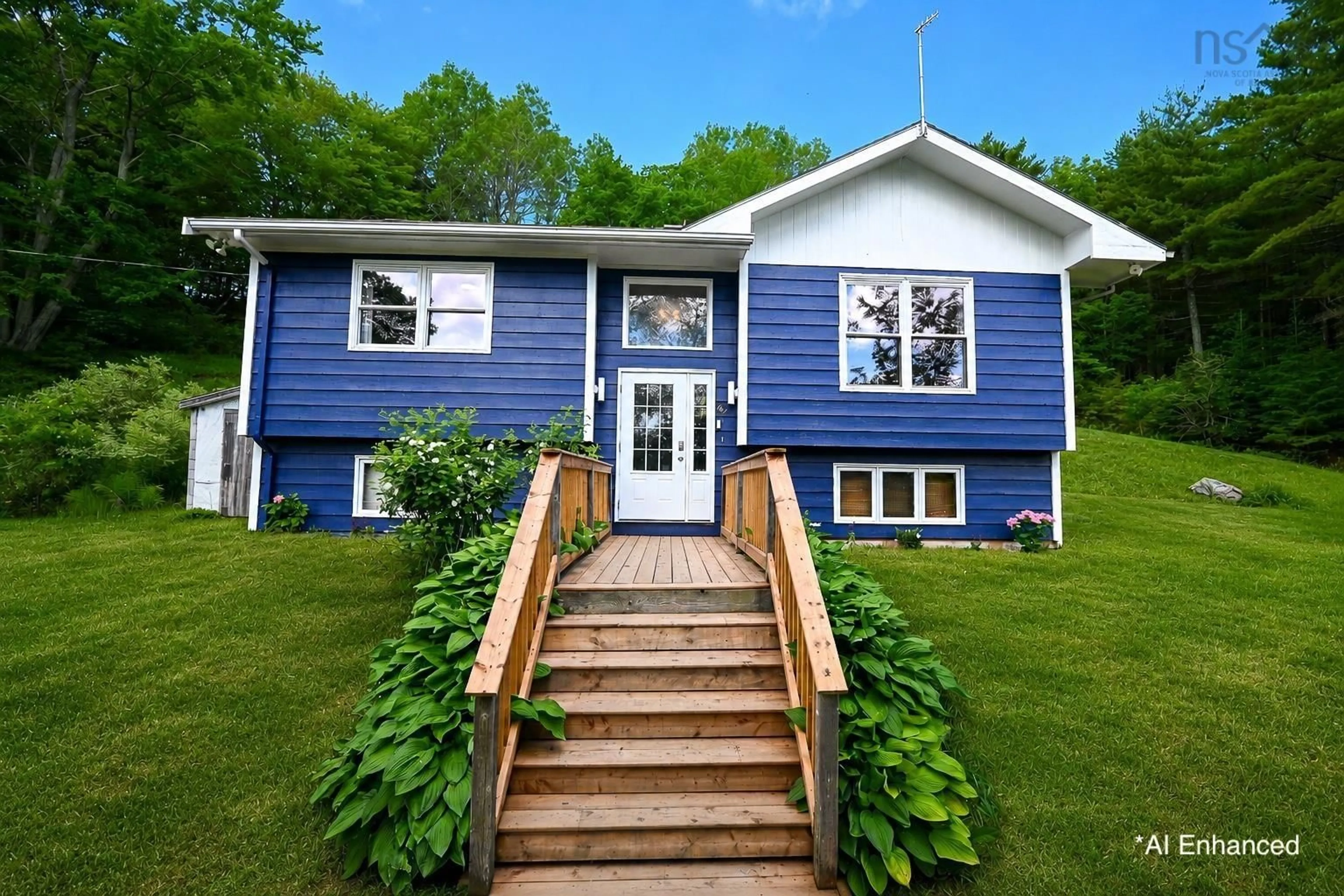 Home with vinyl exterior material, unknown for 51 Charlie Lane, Pine Grove Nova Scotia B4V 8B7