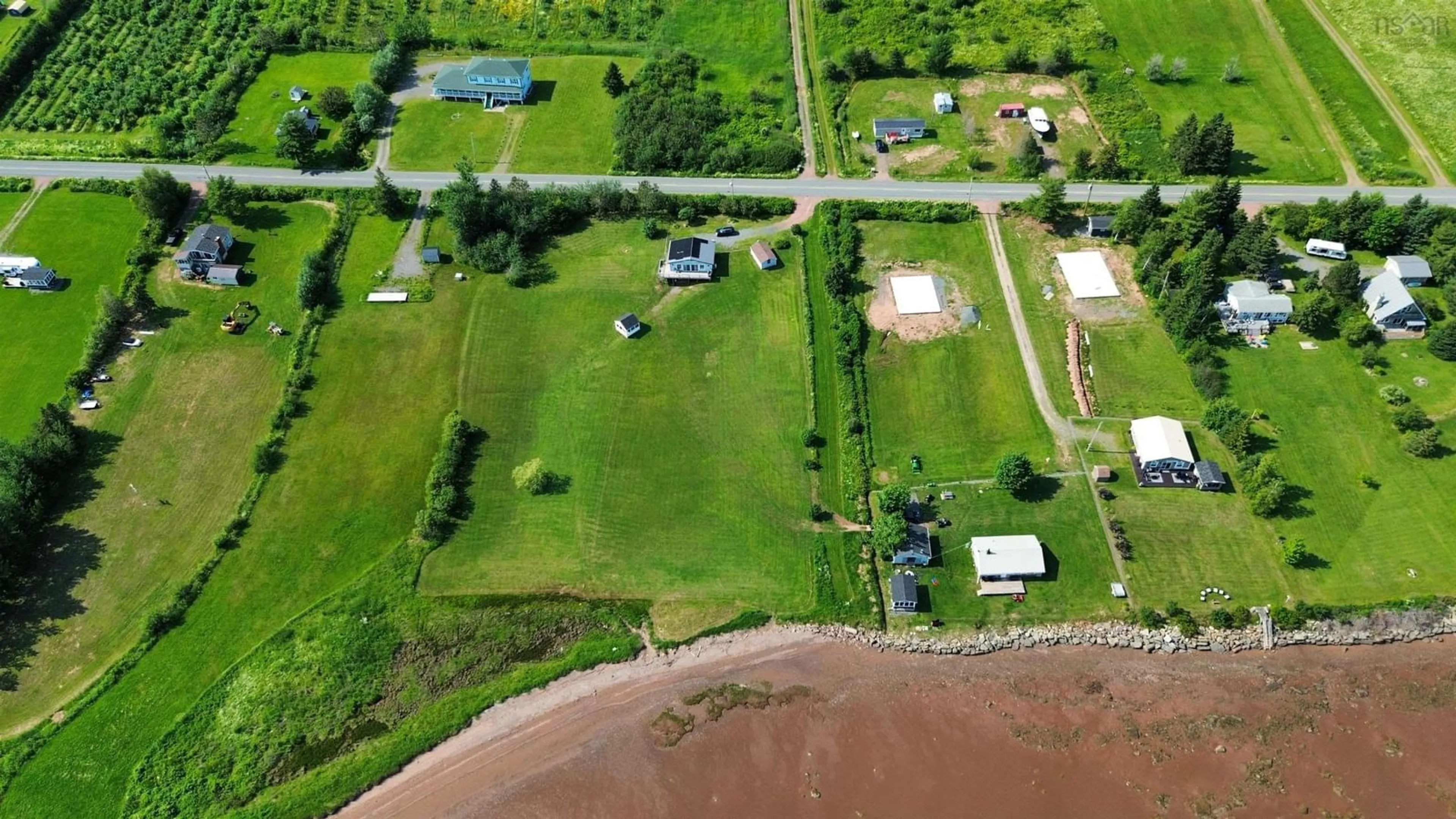 A pic from outside/outdoor area/front of a property/back of a property/a pic from drone, water/lake/river/ocean view for 2914 Malagash, Malagash Nova Scotia B0K 1E0