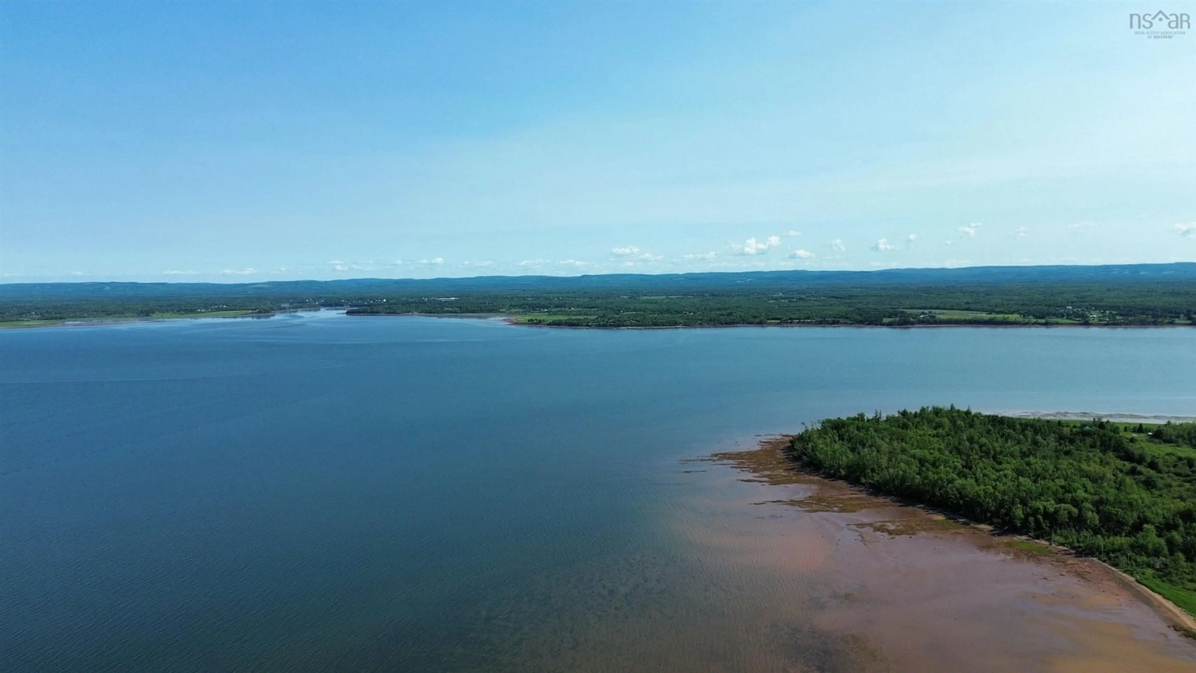 A pic from outside/outdoor area/front of a property/back of a property/a pic from drone, water/lake/river/ocean view for 2914 Malagash, Malagash Nova Scotia B0K 1E0