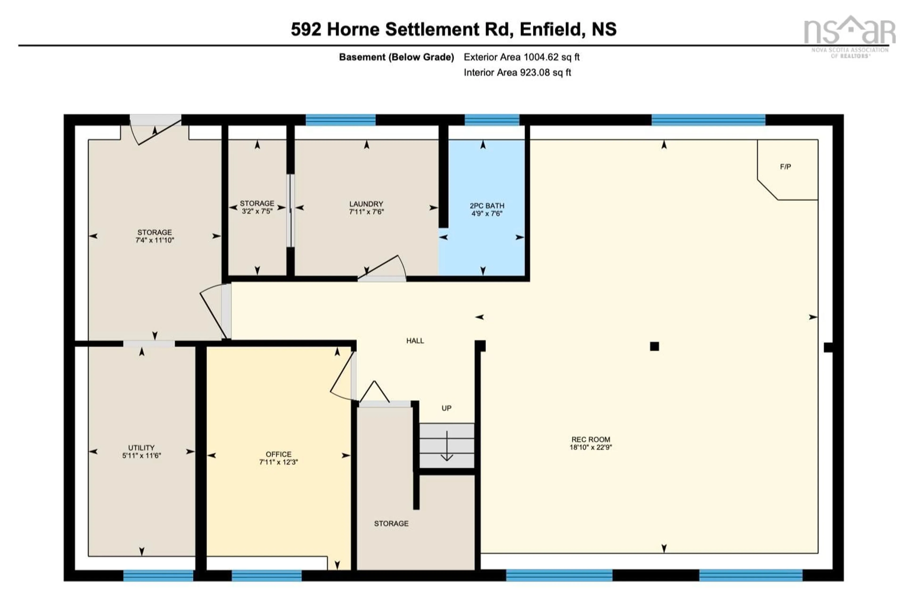 Floor plan for 592 Horne Settlement Rd, Enfield Nova Scotia B2T 1H2