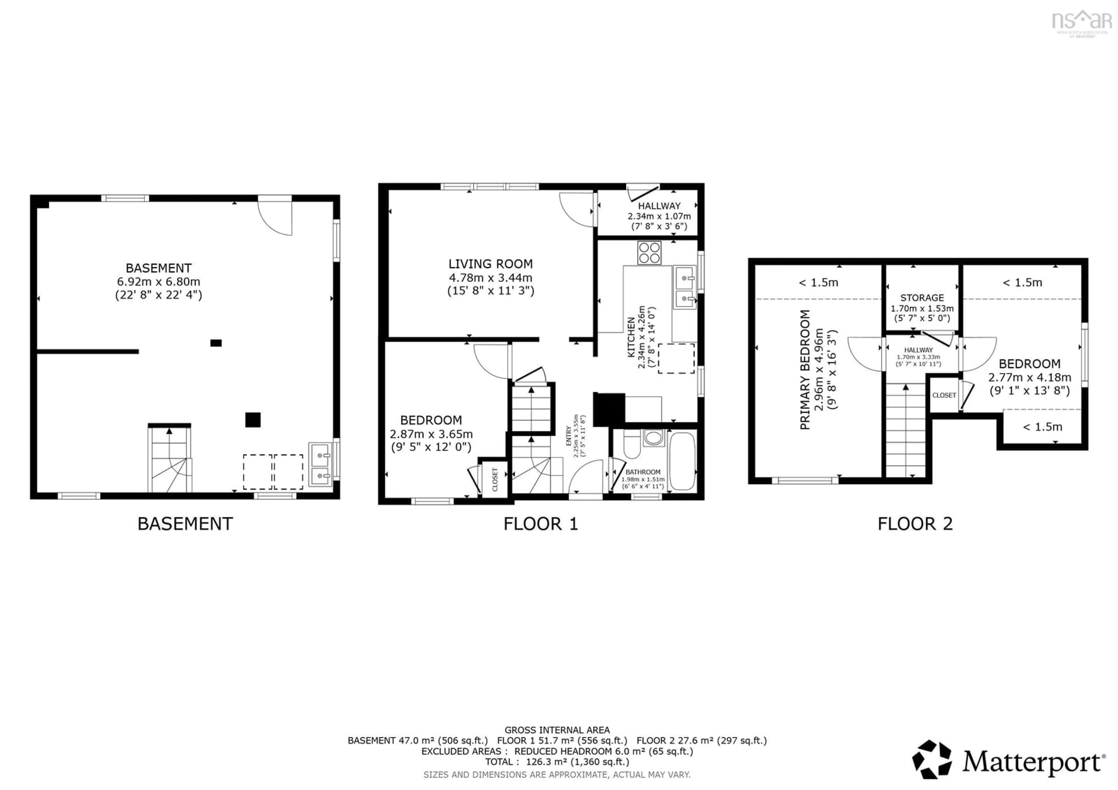 Floor plan for 275 Spinnaker Dr, Cornwallis Park Nova Scotia B0S 1H0