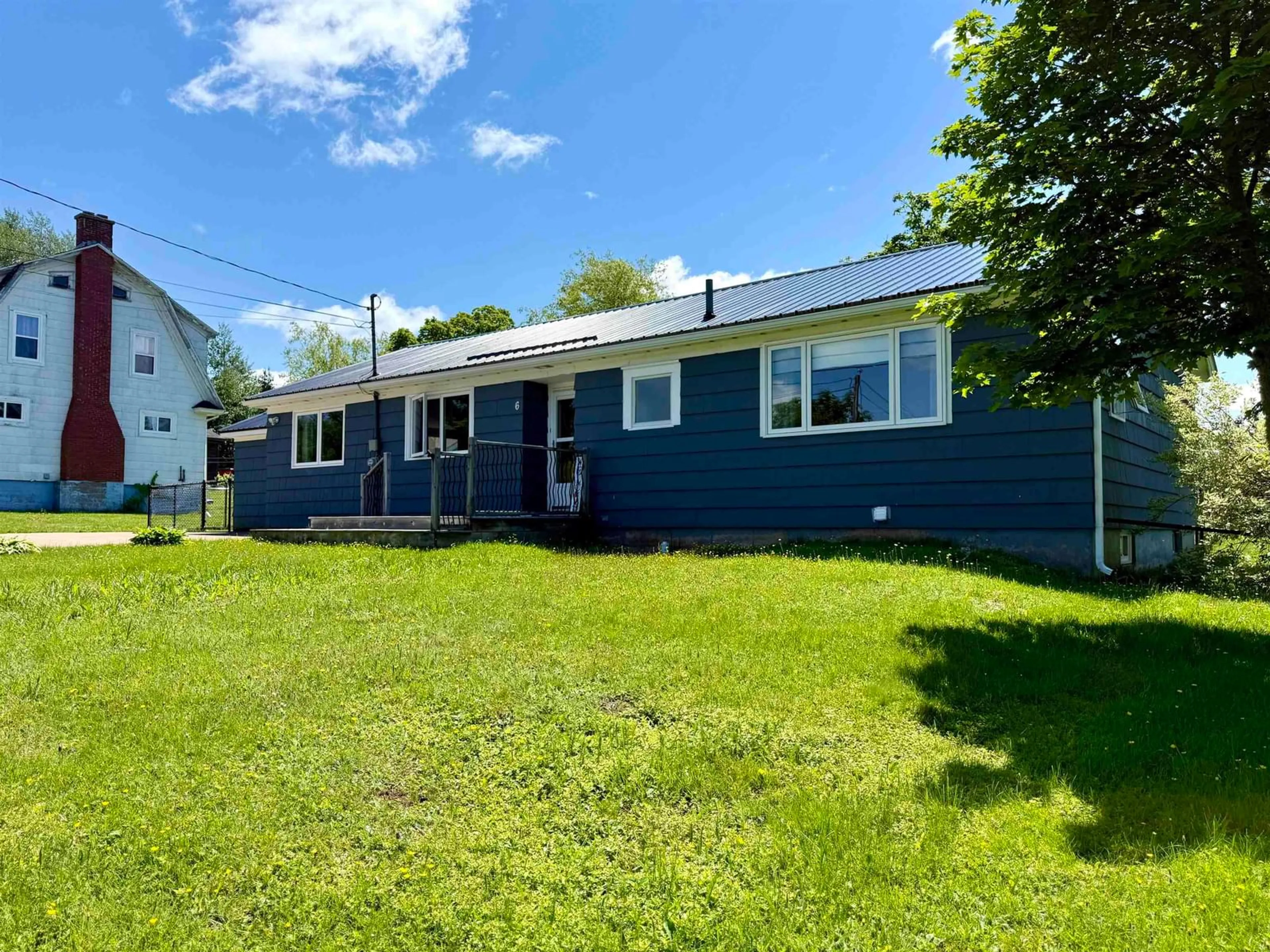A pic from outside/outdoor area/front of a property/back of a property/a pic from drone, street for 6 Smith Ave, Springhill Nova Scotia B0M 1X0