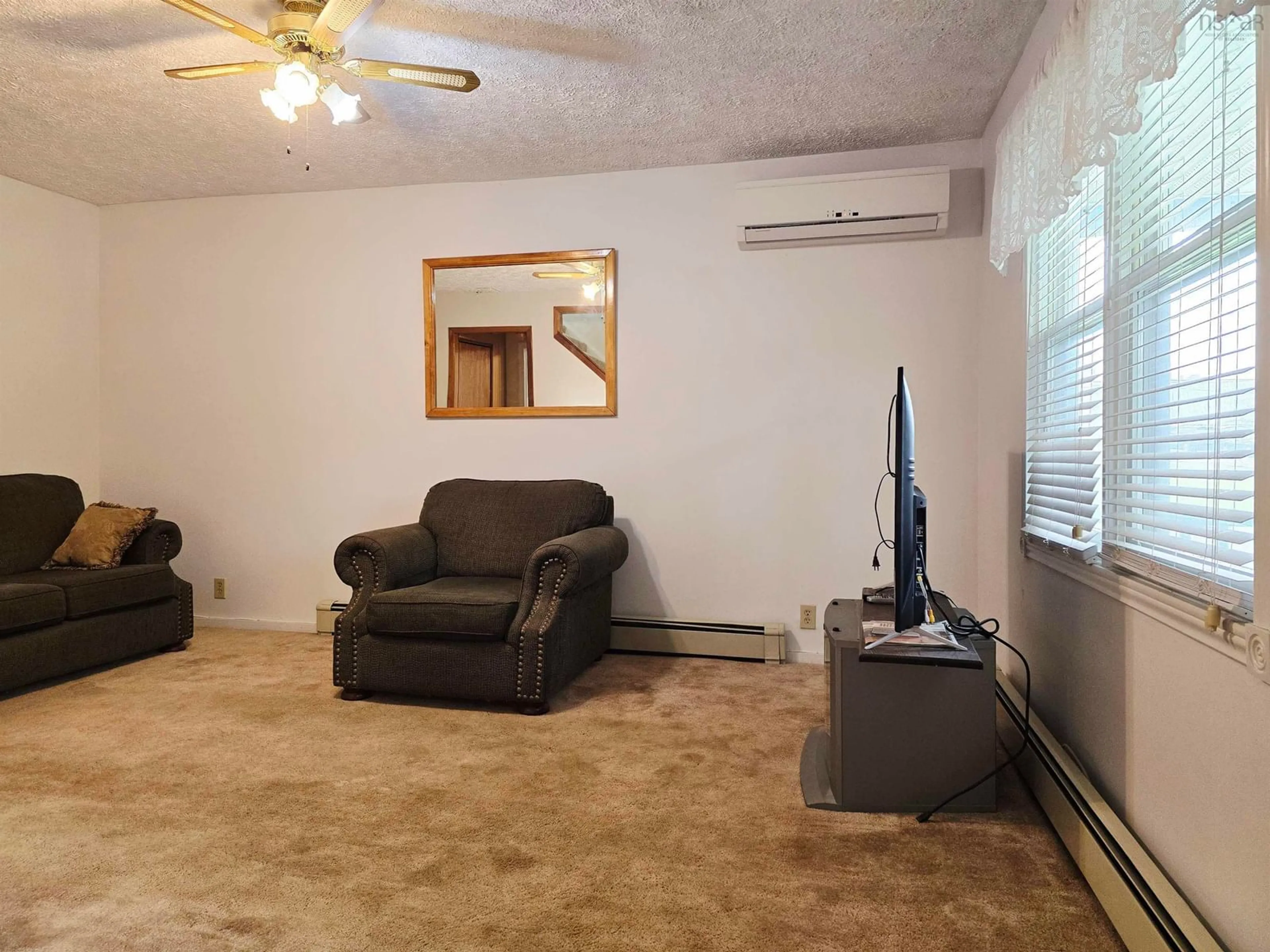 Living room with furniture, unknown for 95 Poplar St, Pictou Nova Scotia B0K 1H0