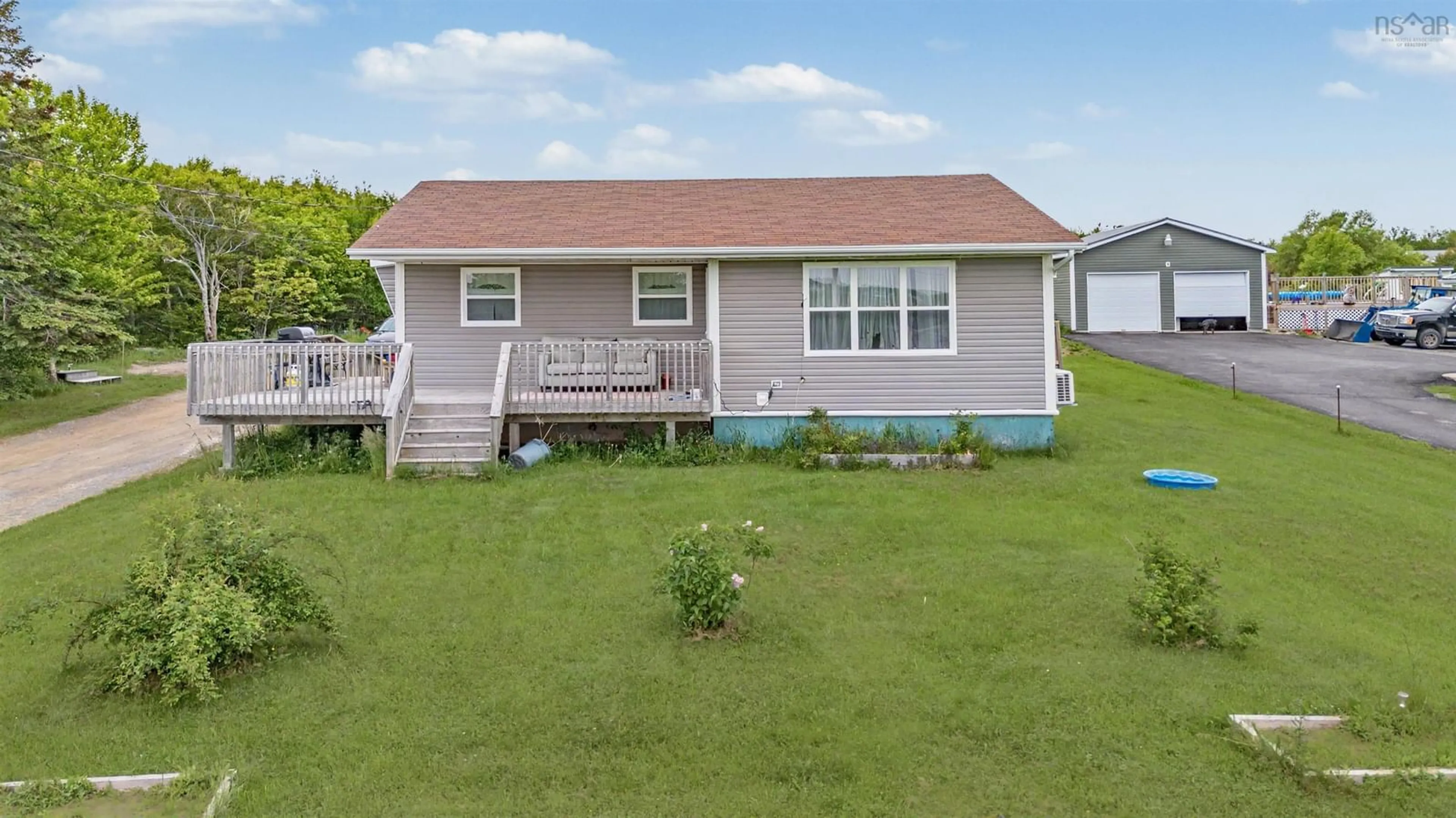 Home with vinyl exterior material, water/lake/river/ocean view for 308 Neville St, Dominion Nova Scotia B1G 1P8