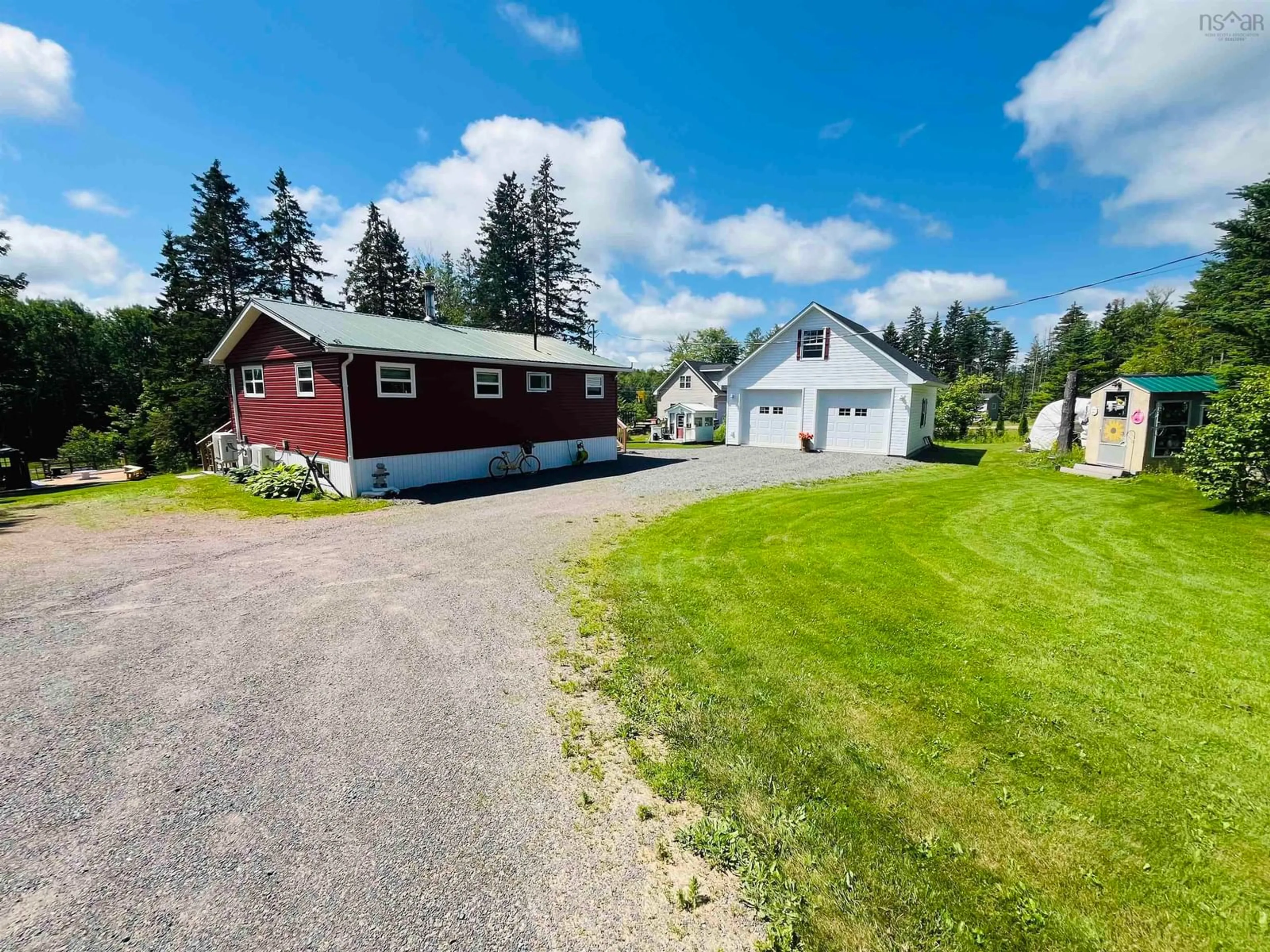 A pic from outside/outdoor area/front of a property/back of a property/a pic from drone, street for 133 Ketchum Dr, Tidnish Bridge Nova Scotia B4H 3X9