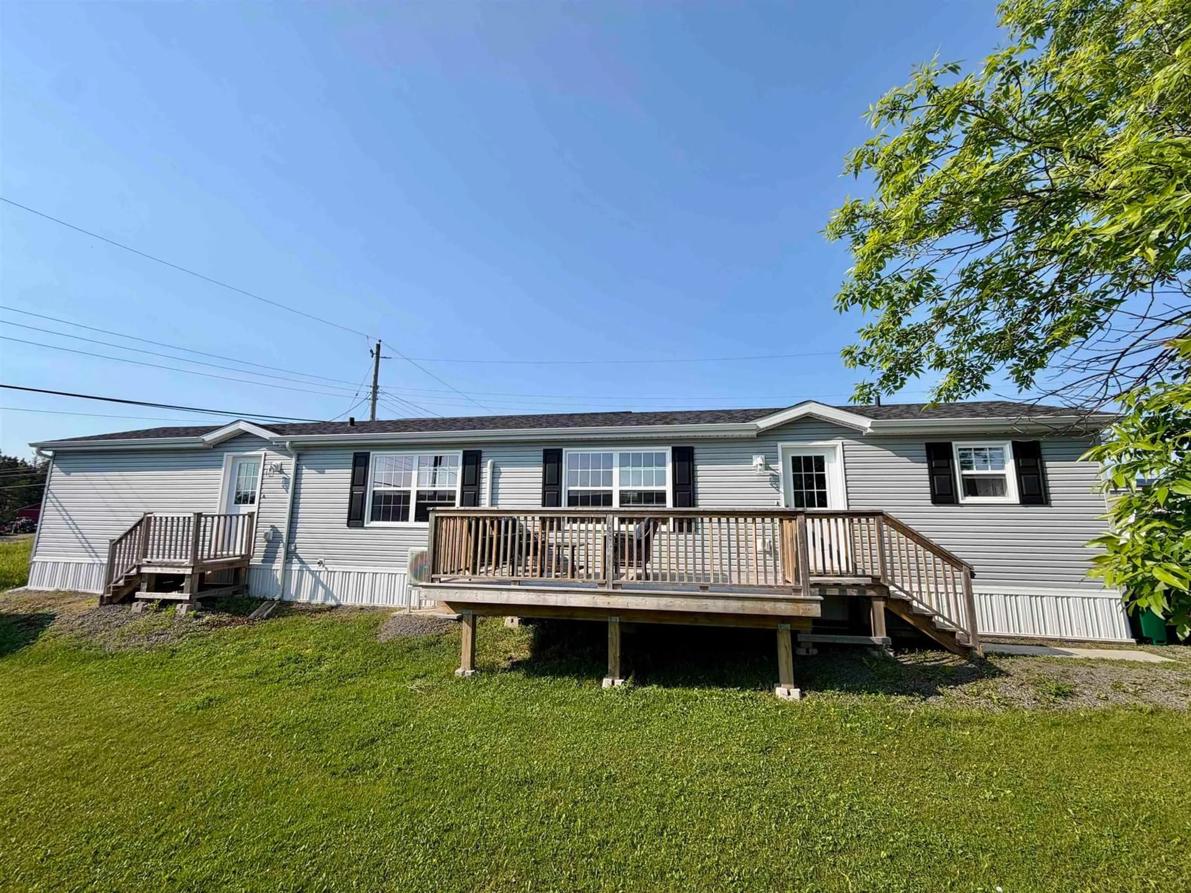 A pic from outside/outdoor area/front of a property/back of a property/a pic from drone, water/lake/river/ocean view for 5 Elmwood Dr, Lower South River Nova Scotia B2G 0E7