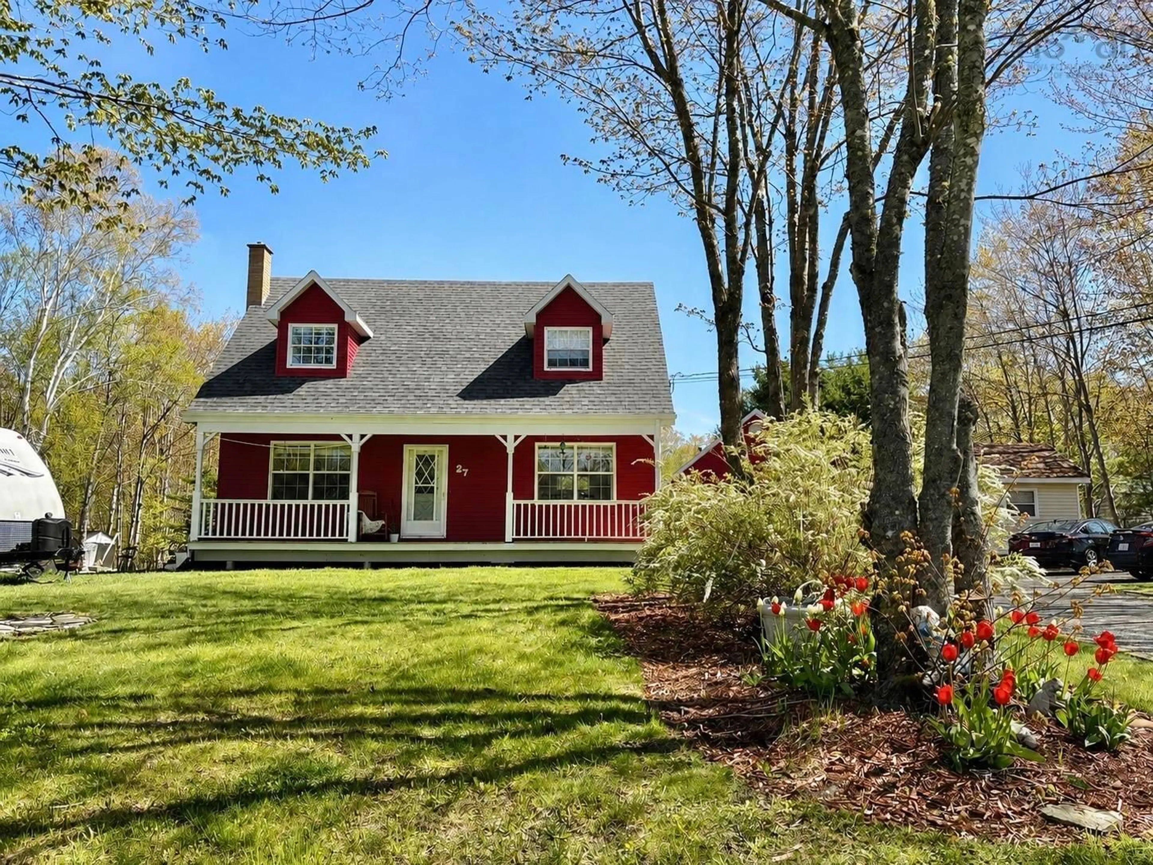 Home with vinyl exterior material, water/lake/river/ocean view for 27 Greenridge Dr, Sydney Nova Scotia B1L 1H1