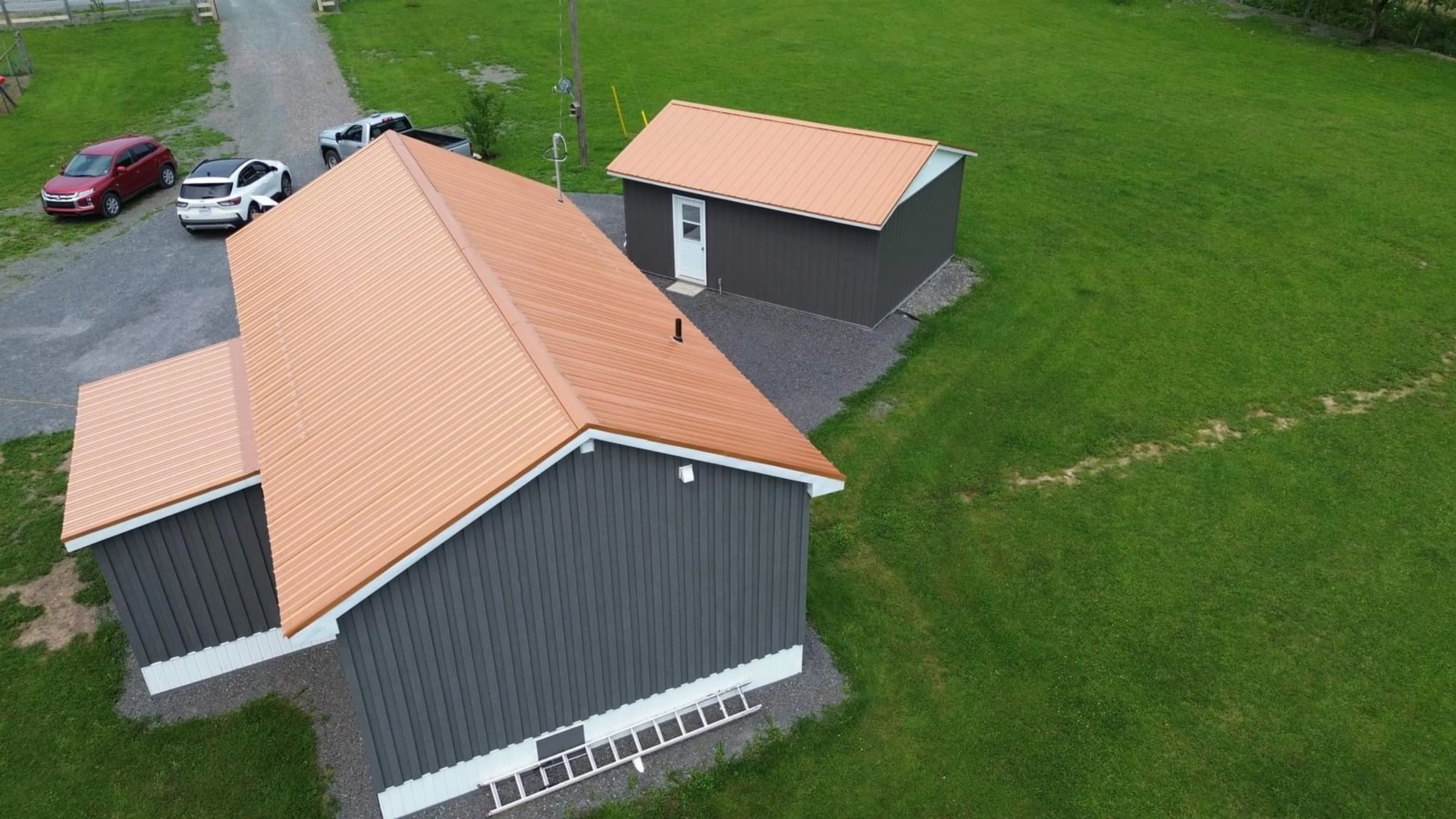 A pic from outside/outdoor area/front of a property/back of a property/a pic from drone, building for 24 Limerock Rd, Millbrook Nova Scotia B0K 1P0