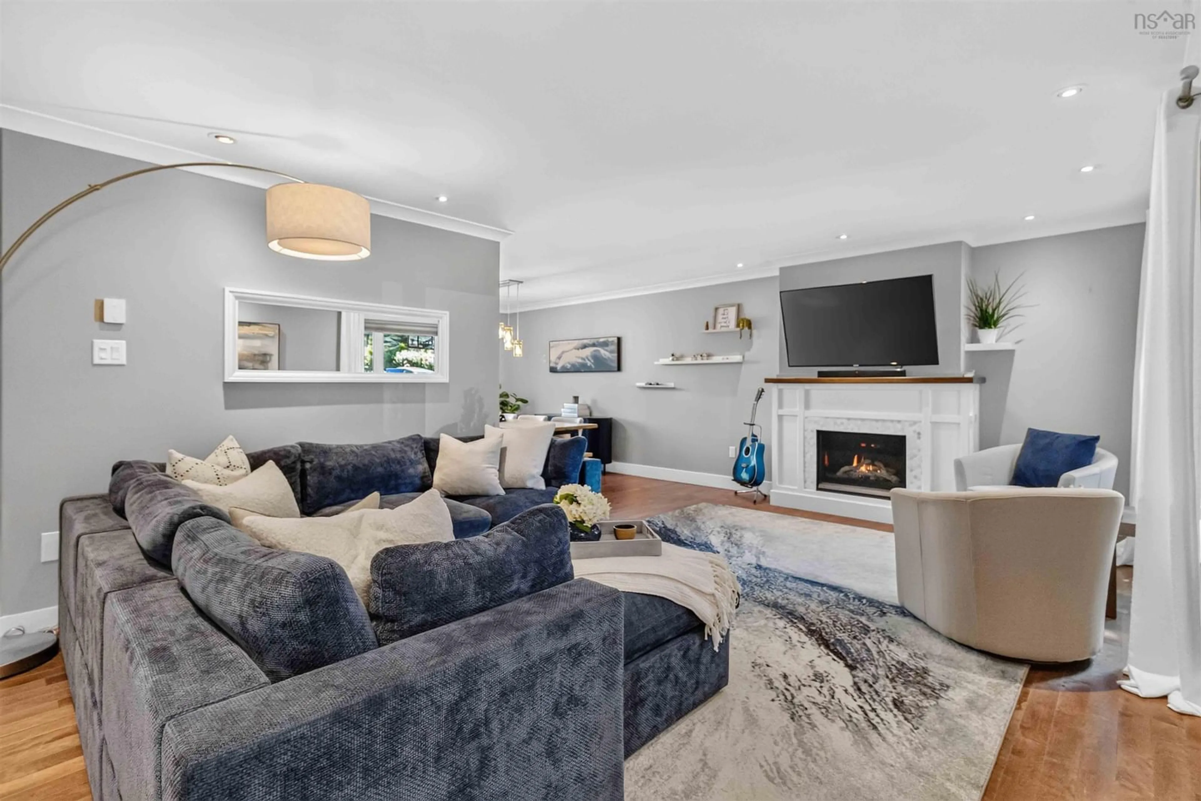 Living room with furniture, unknown for 5 Kilbirnie Lane, Halifax Nova Scotia B3M 4E4