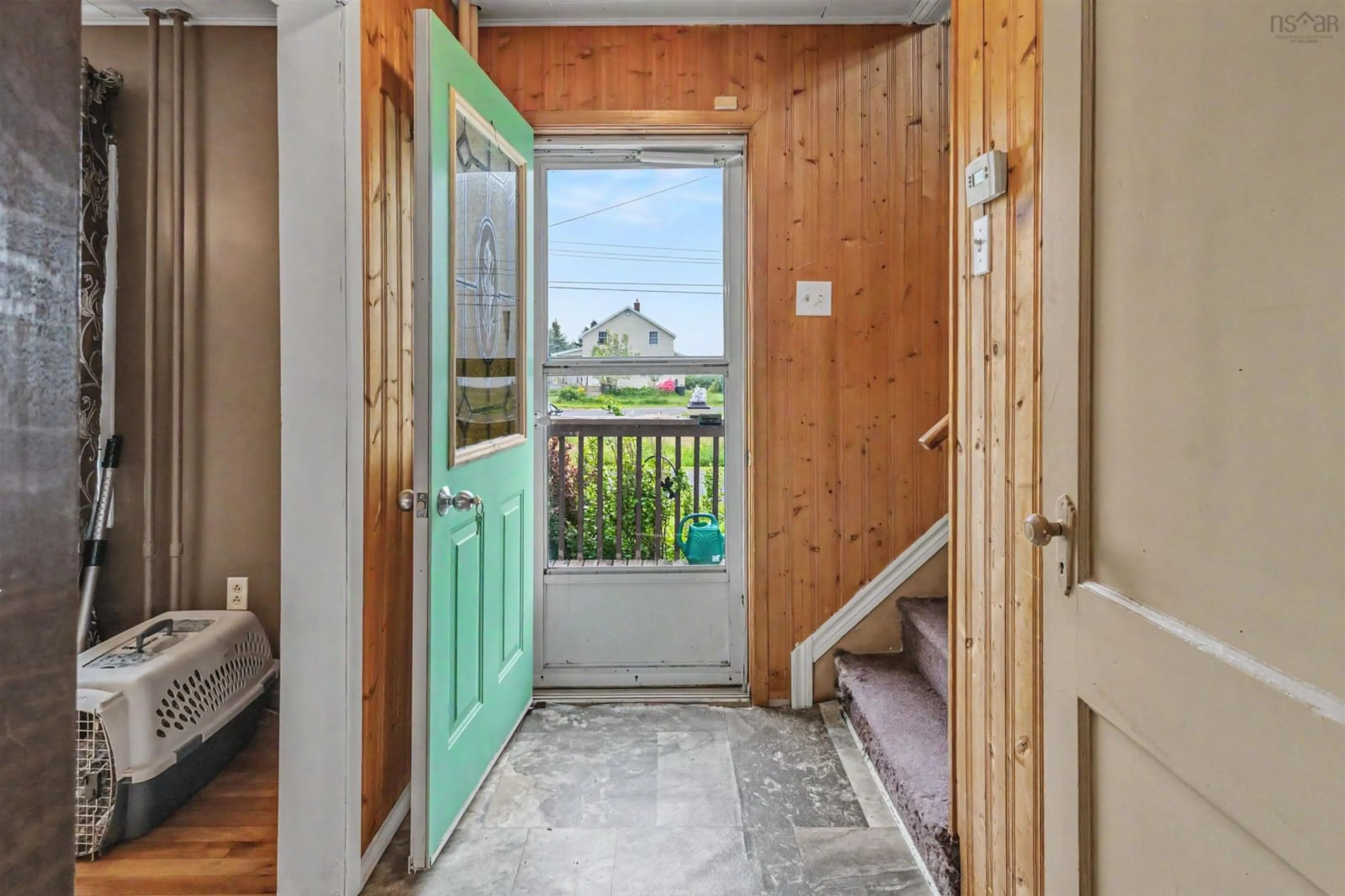 Indoor entryway for 56 Villa Nova Rd, Dominion Nova Scotia B1G 1W9