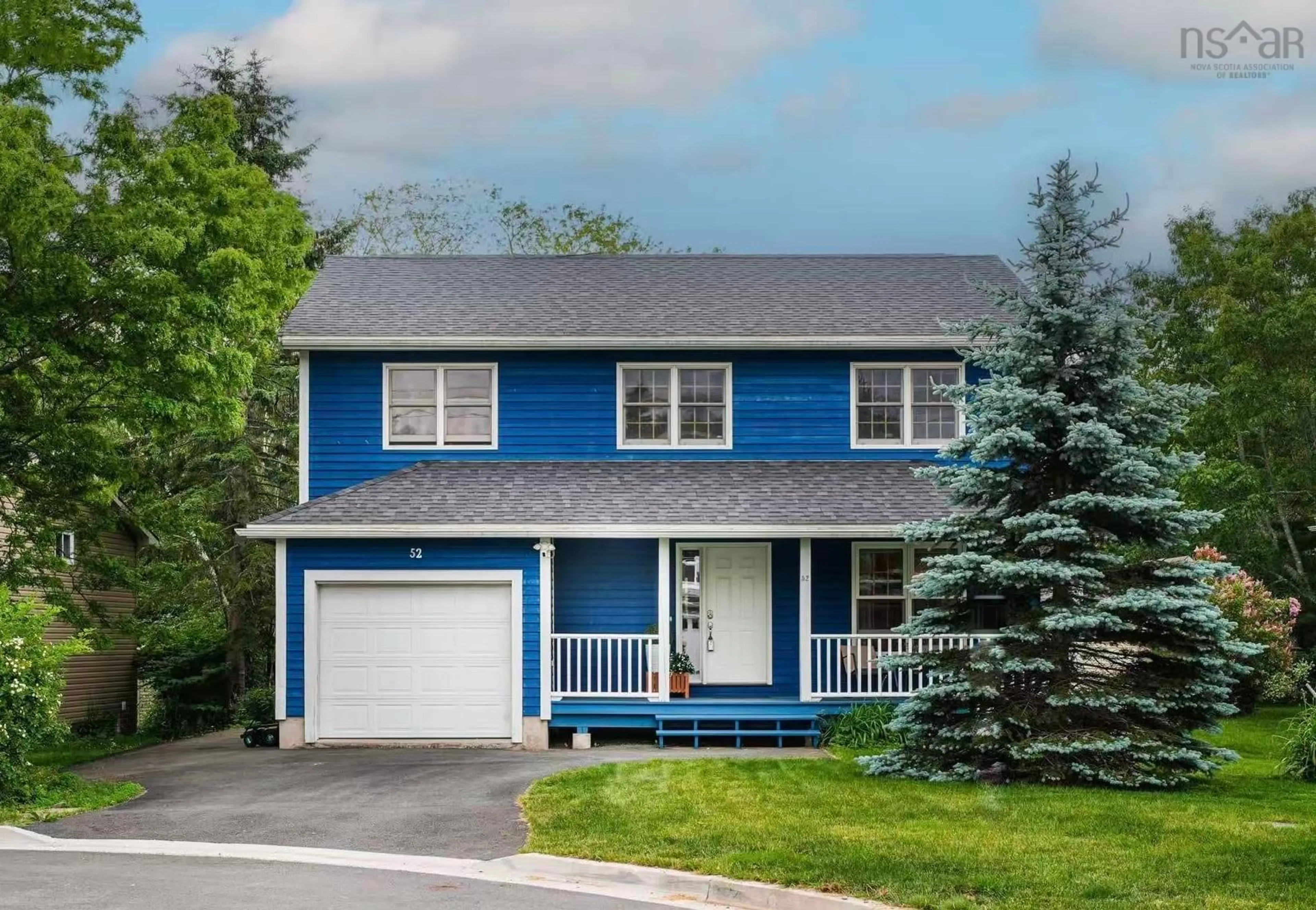 Home with vinyl exterior material, street for 52 Stone Terr, Bedford Nova Scotia B4A 2G8