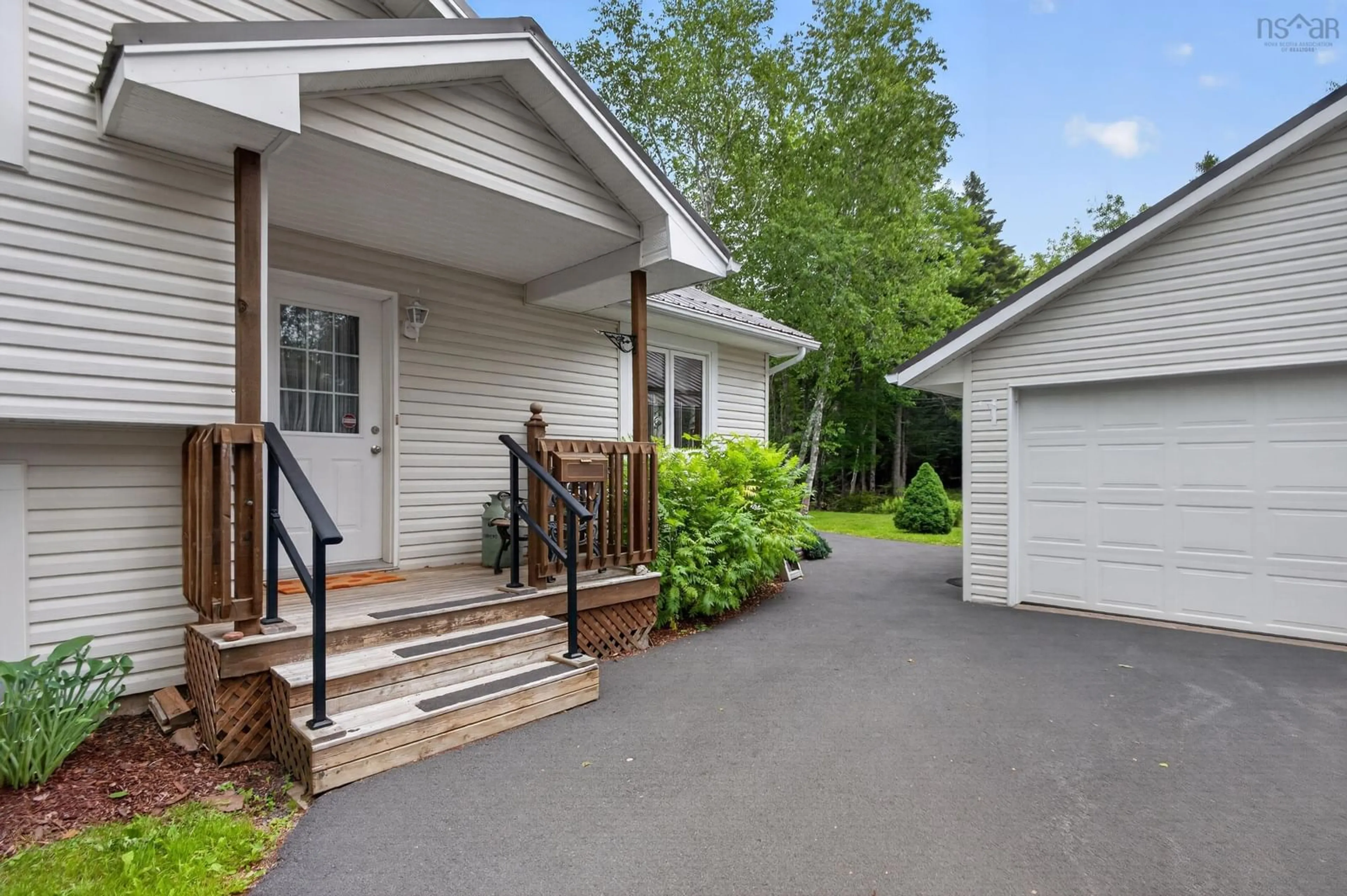 Home with vinyl exterior material, street for 11 Elder Dr, Salmon River Nova Scotia B2N 7C9