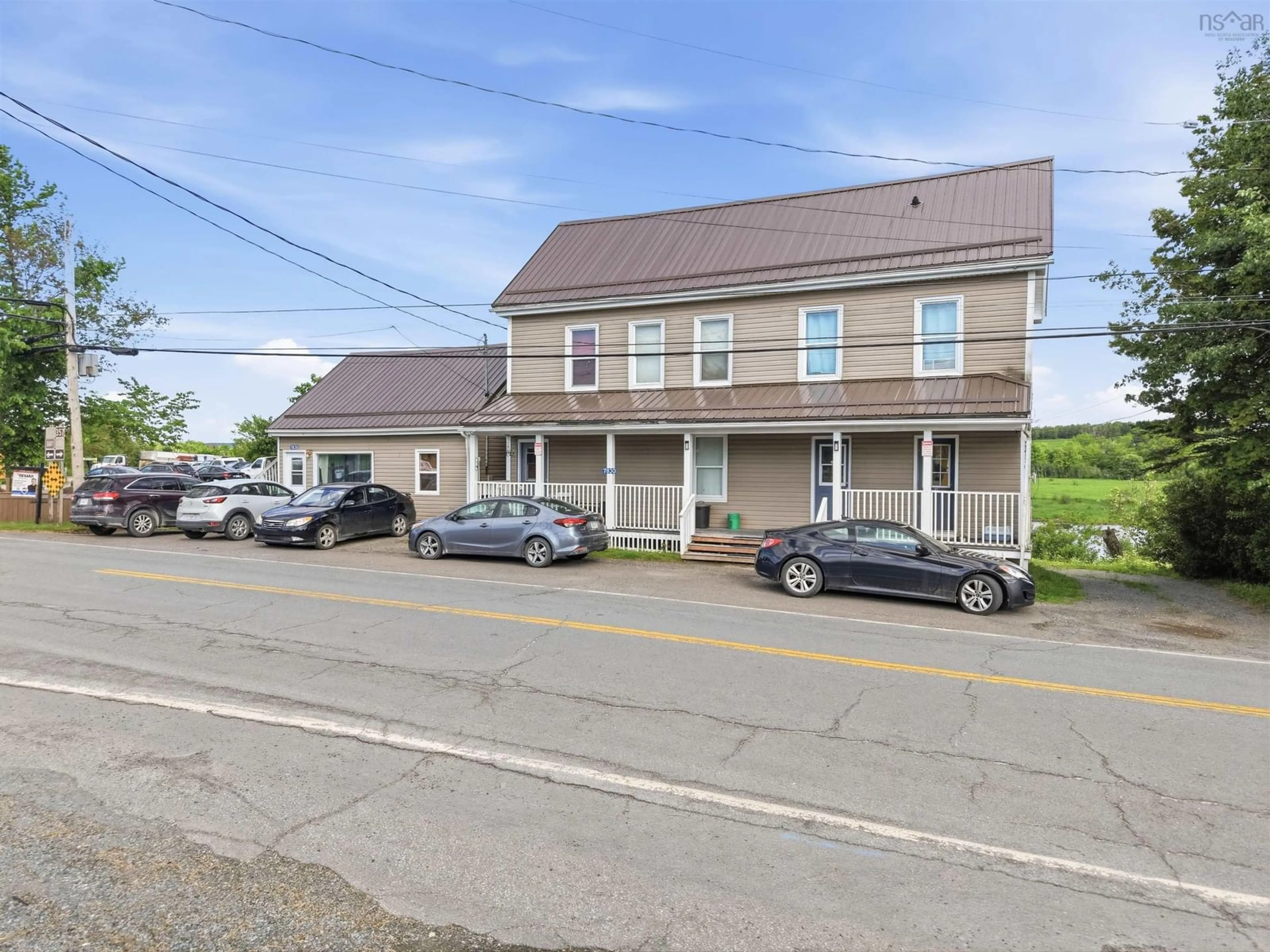 A pic from outside/outdoor area/front of a property/back of a property/a pic from drone, street for 7830 Highway 357, Middle Musquodoboit Nova Scotia B2T 1B9