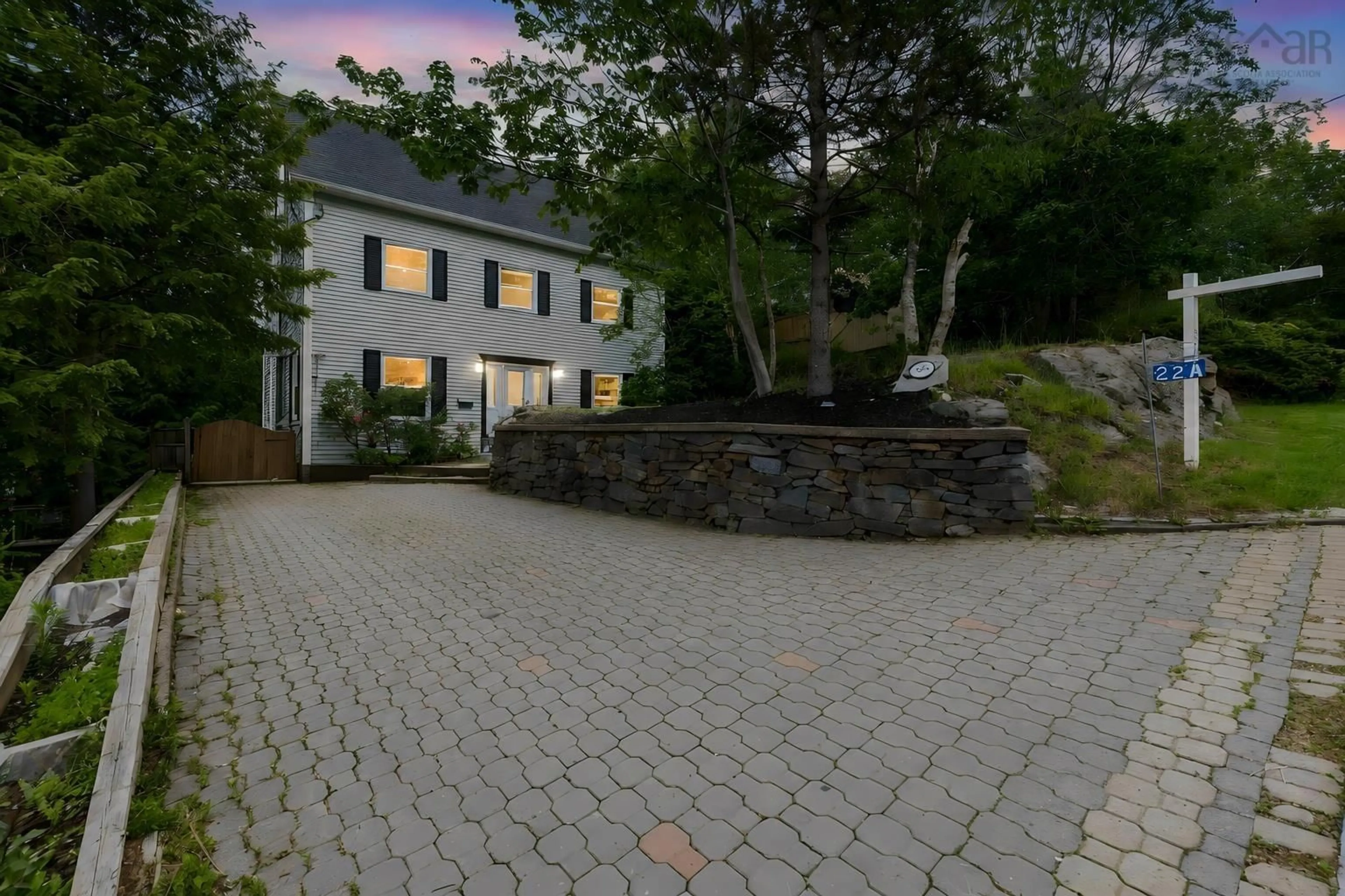 A pic from outside/outdoor area/front of a property/back of a property/a pic from drone, street for 22A Wedgewood Ave, Halifax Regional Municipality Nova Scotia B3M 2B3