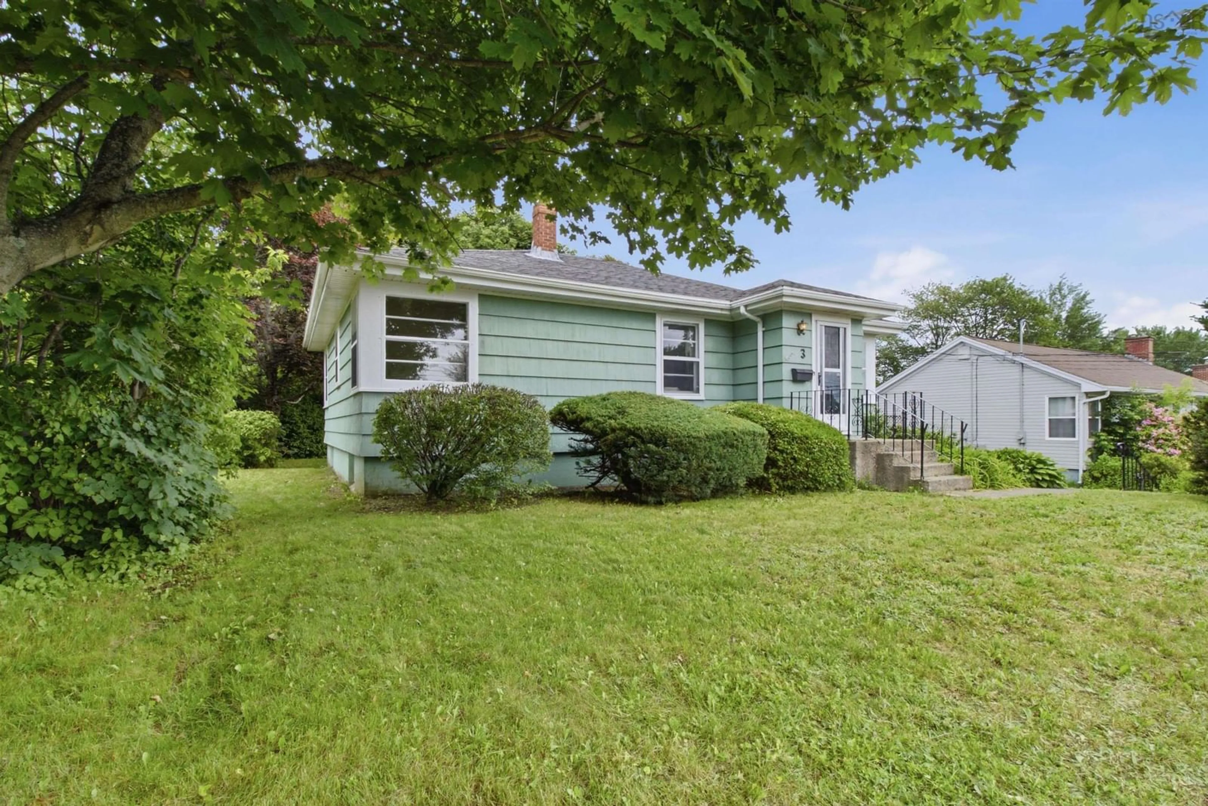 Home with vinyl exterior material, street for 3 Guysborough Ave, Dartmouth Nova Scotia B2W 1S4
