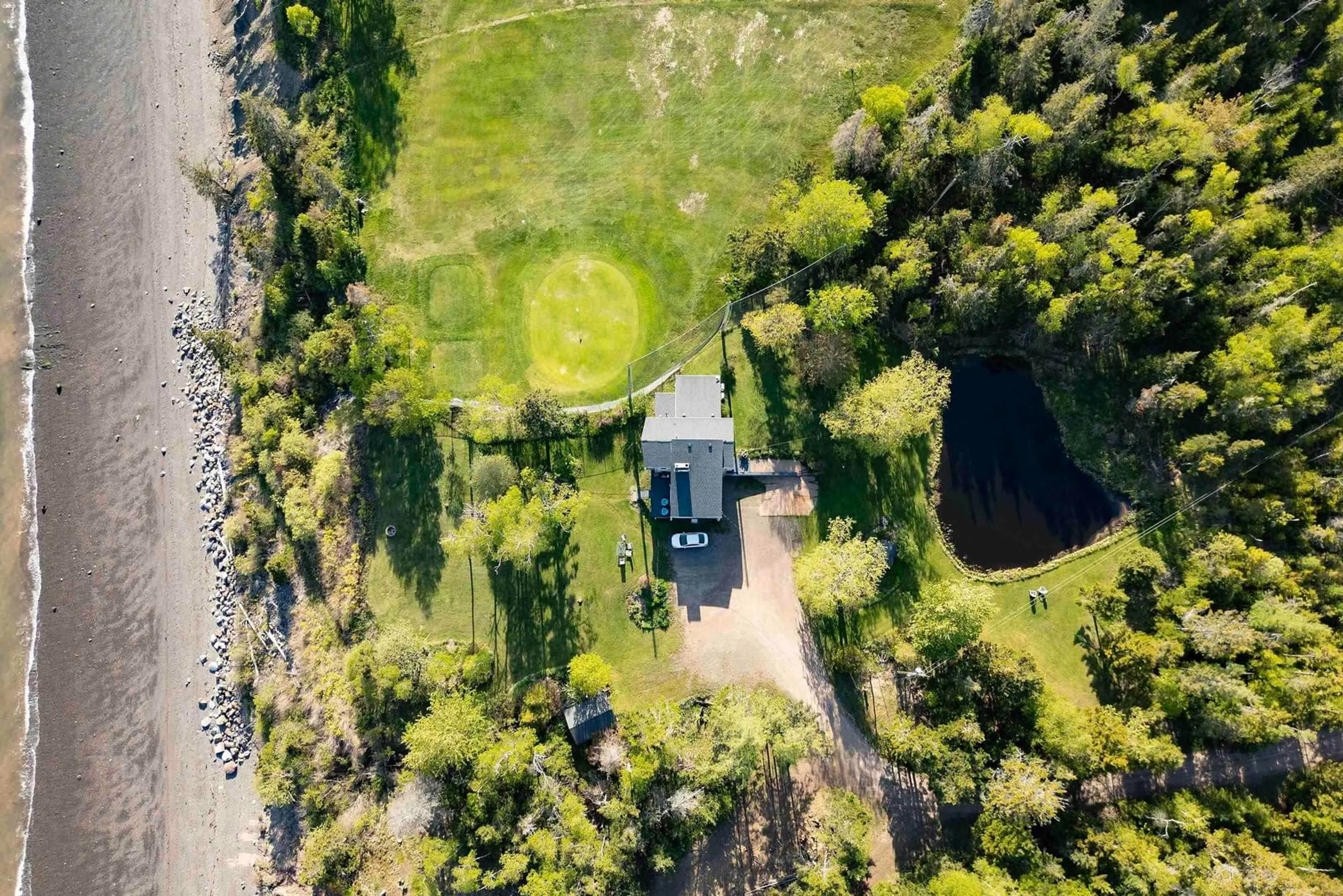 A pic from outside/outdoor area/front of a property/back of a property/a pic from drone, building for 3 Shore Lane, Greenhill Nova Scotia B0M 1S0