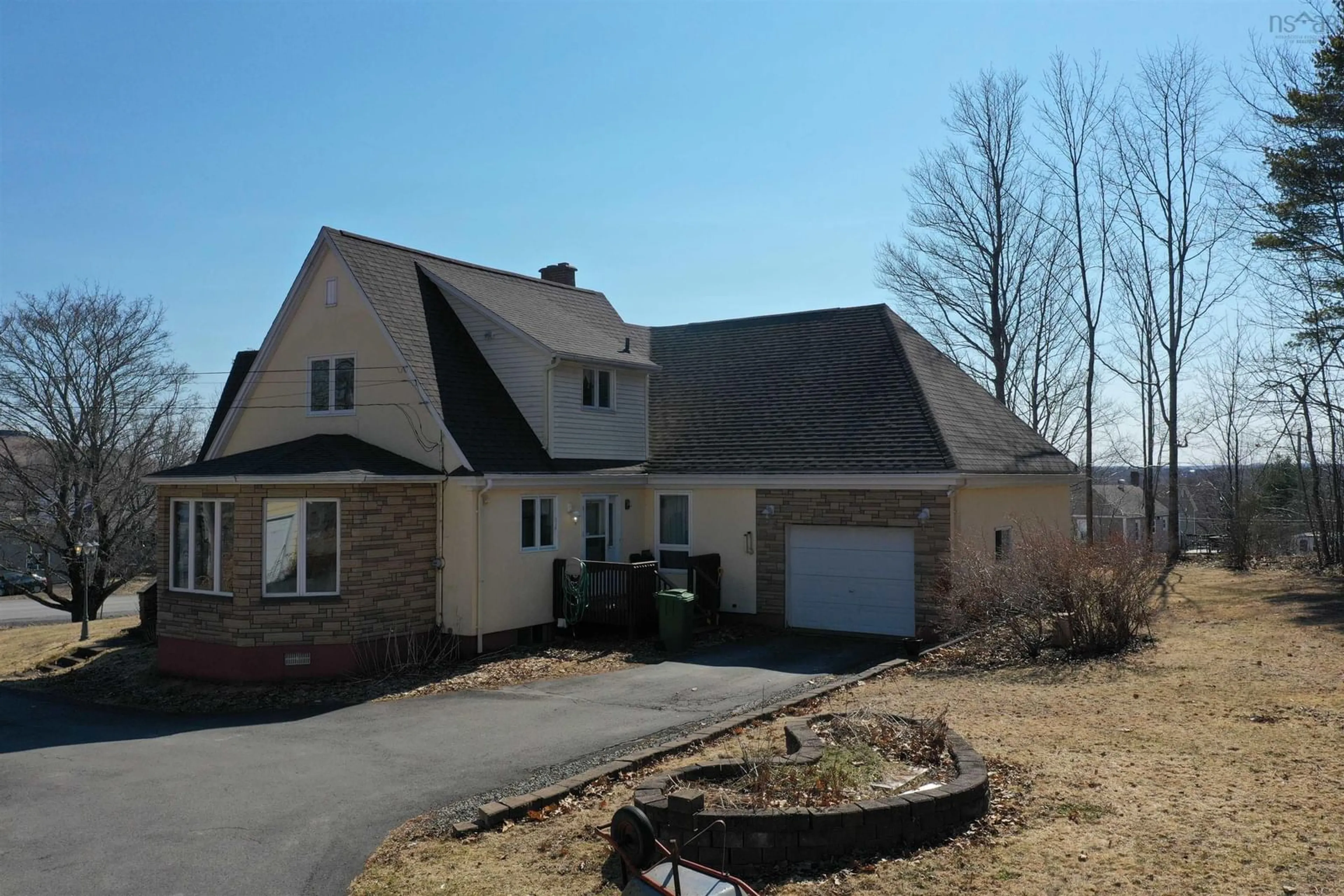 Home with vinyl exterior material, street for 2503 Westville Rd, Westville Road Nova Scotia B2H 5C6