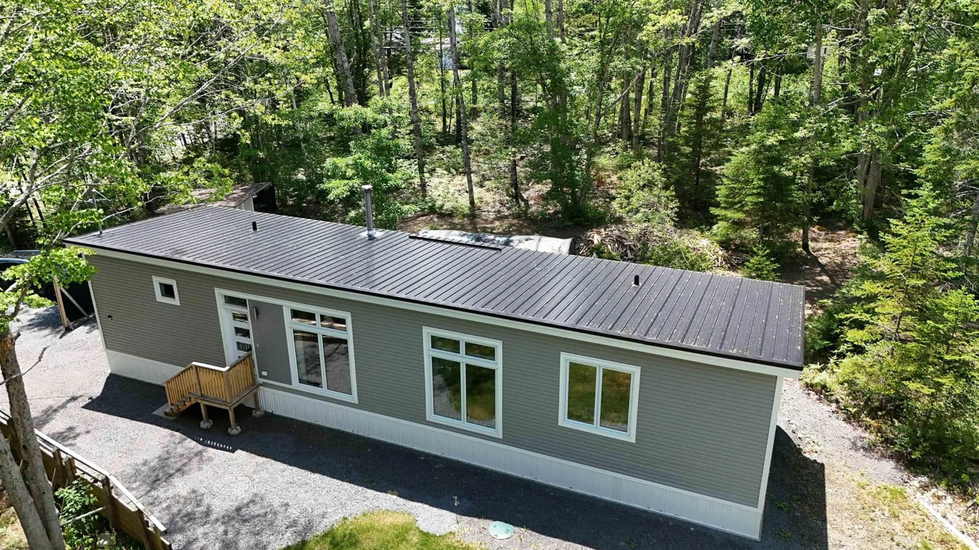 A pic from outside/outdoor area/front of a property/back of a property/a pic from drone, unknown for 7 Ernest Marion Dr, Laconia Nova Scotia B4V 5W1