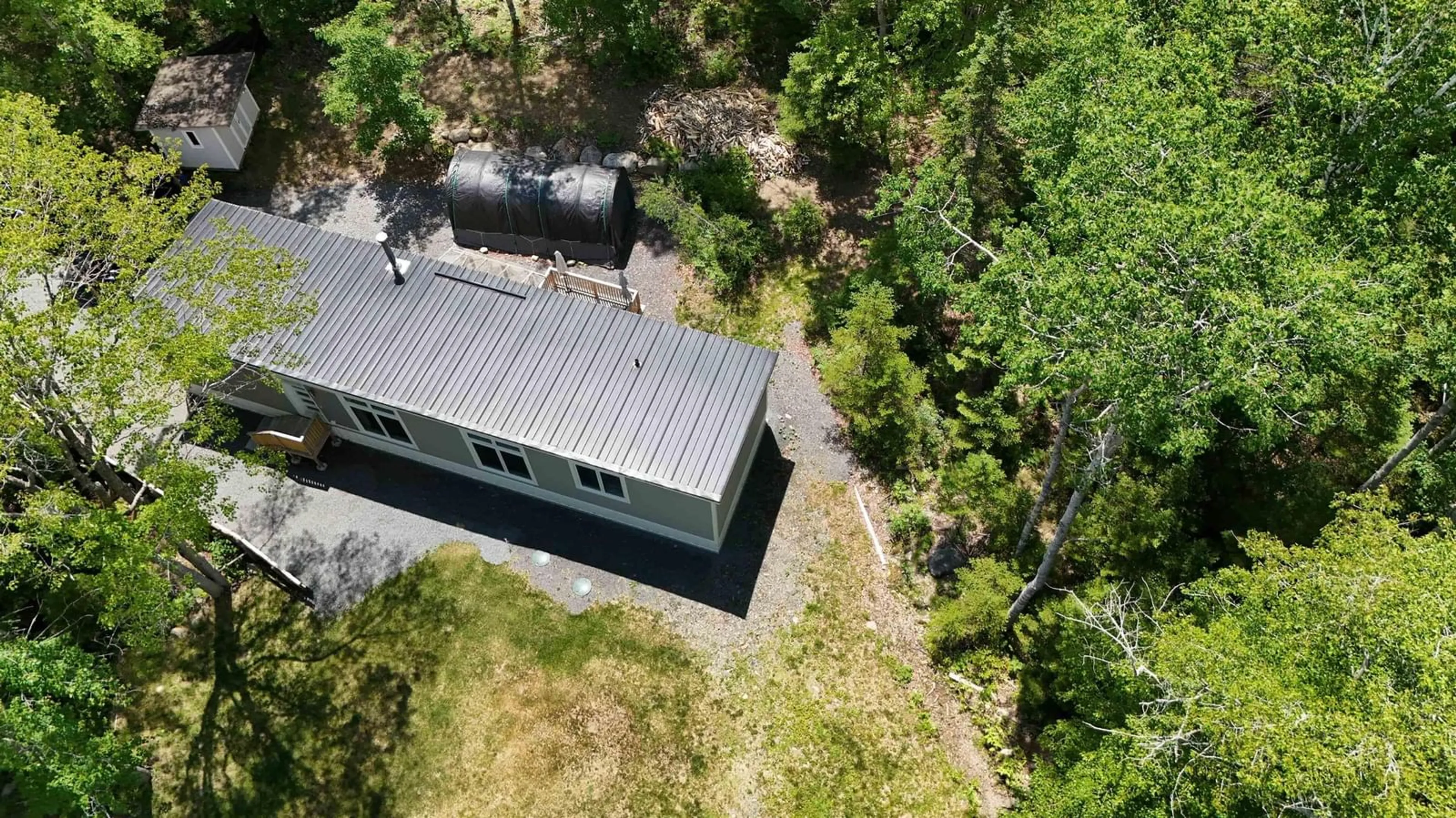 A pic from outside/outdoor area/front of a property/back of a property/a pic from drone, unknown for 7 Ernest Marion Dr, Laconia Nova Scotia B4V 5W1