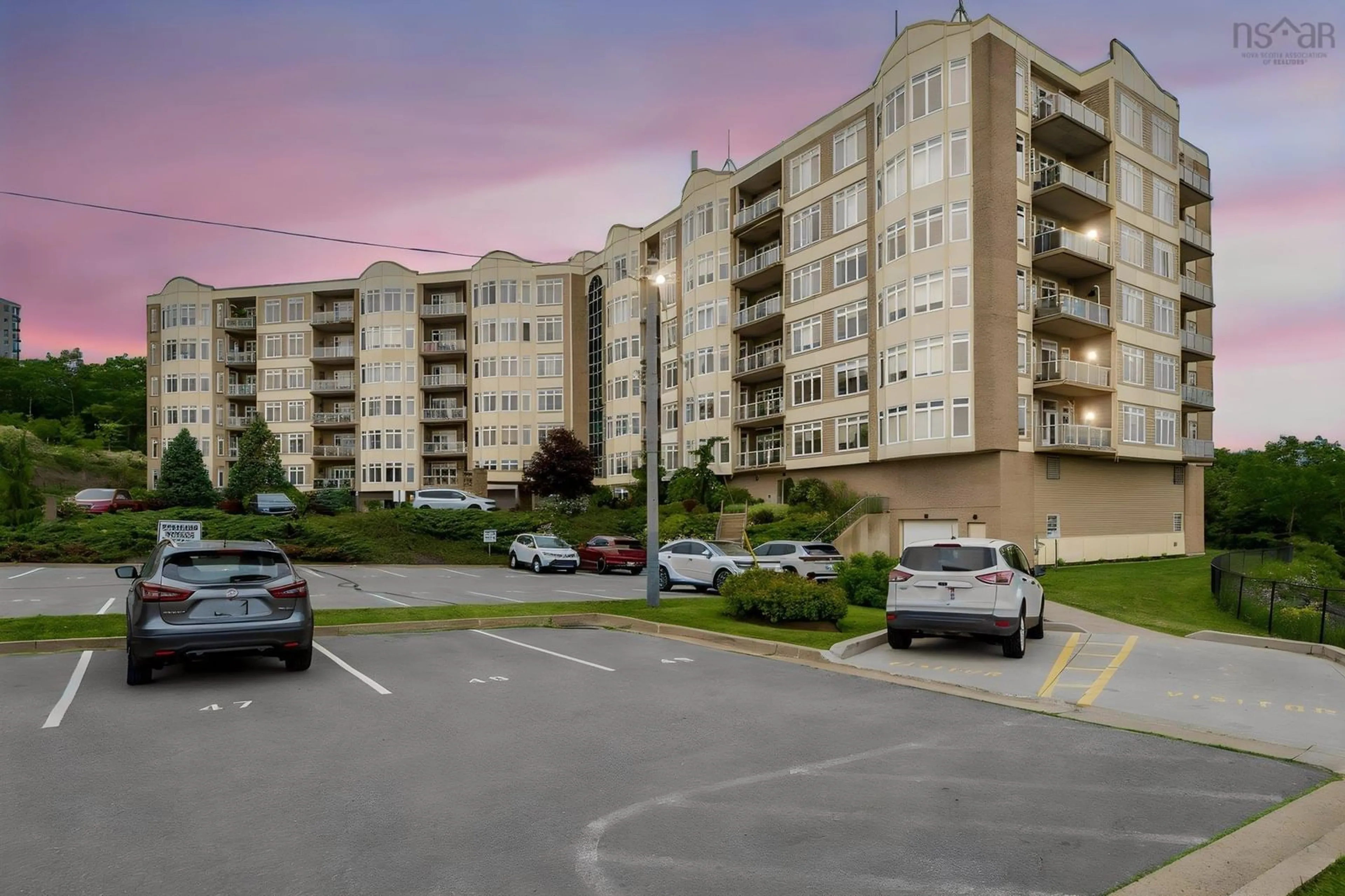 A pic from outside/outdoor area/front of a property/back of a property/a pic from drone, street for 94 Bedros Lane #303, Halifax Nova Scotia B3M 4X3