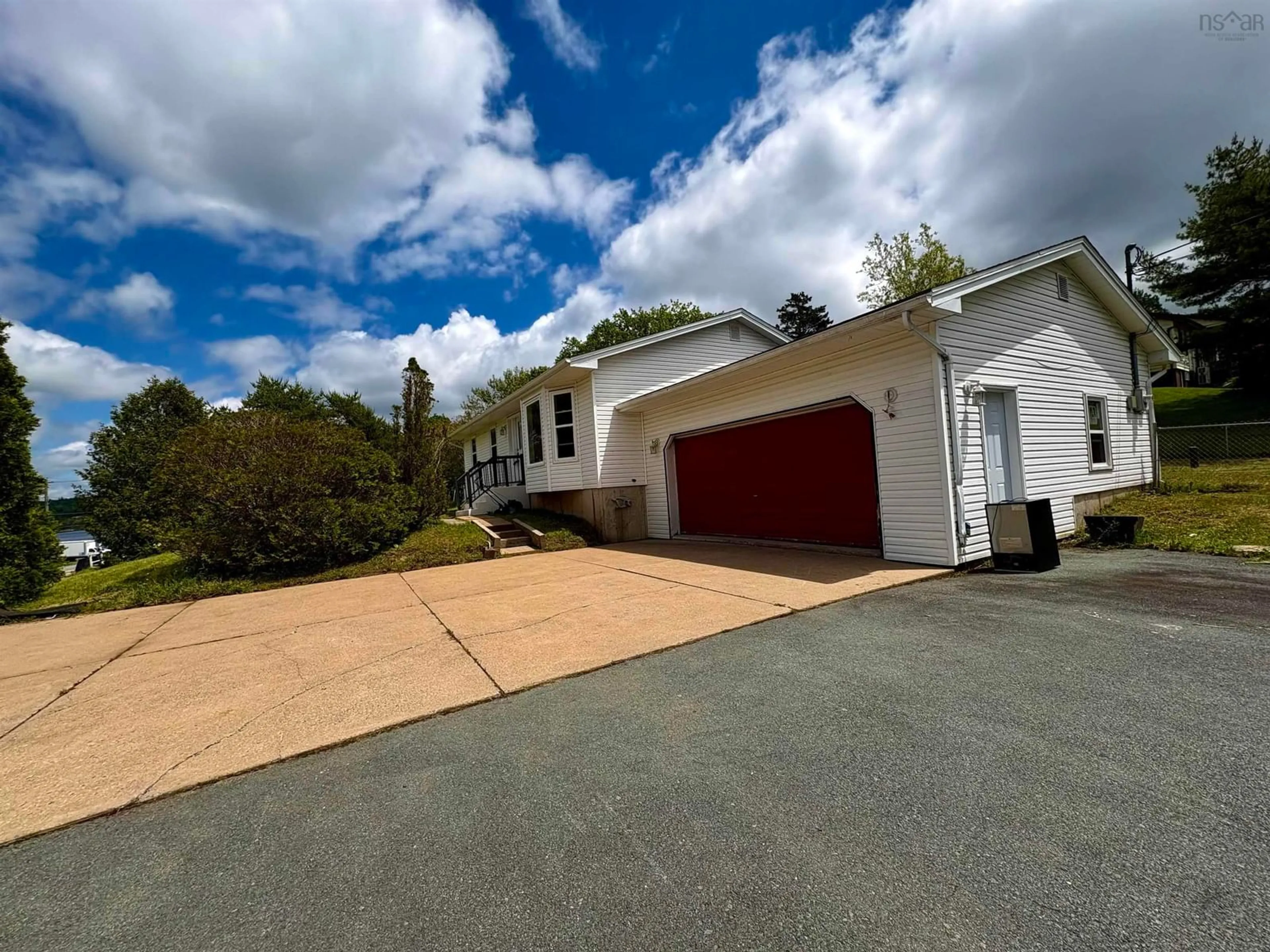 A pic from outside/outdoor area/front of a property/back of a property/a pic from drone, street for 1 Whites Lake Ave, Whites Lake Nova Scotia B3T 1W4