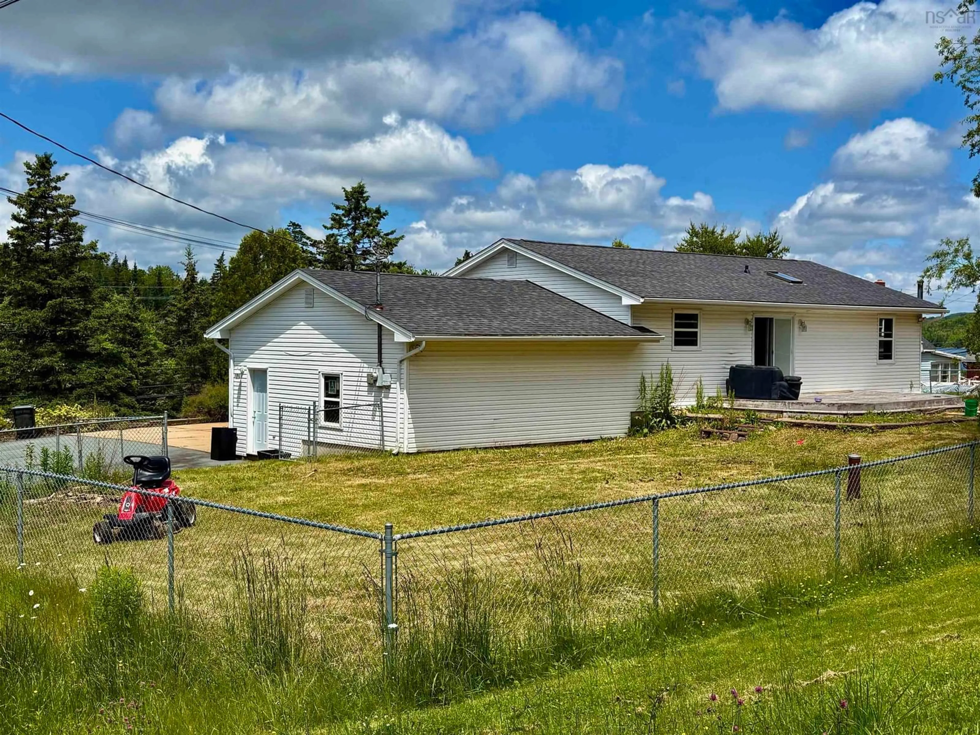 A pic from outside/outdoor area/front of a property/back of a property/a pic from drone, unknown for 1 Whites Lake Ave, Whites Lake Nova Scotia B3T 1W4