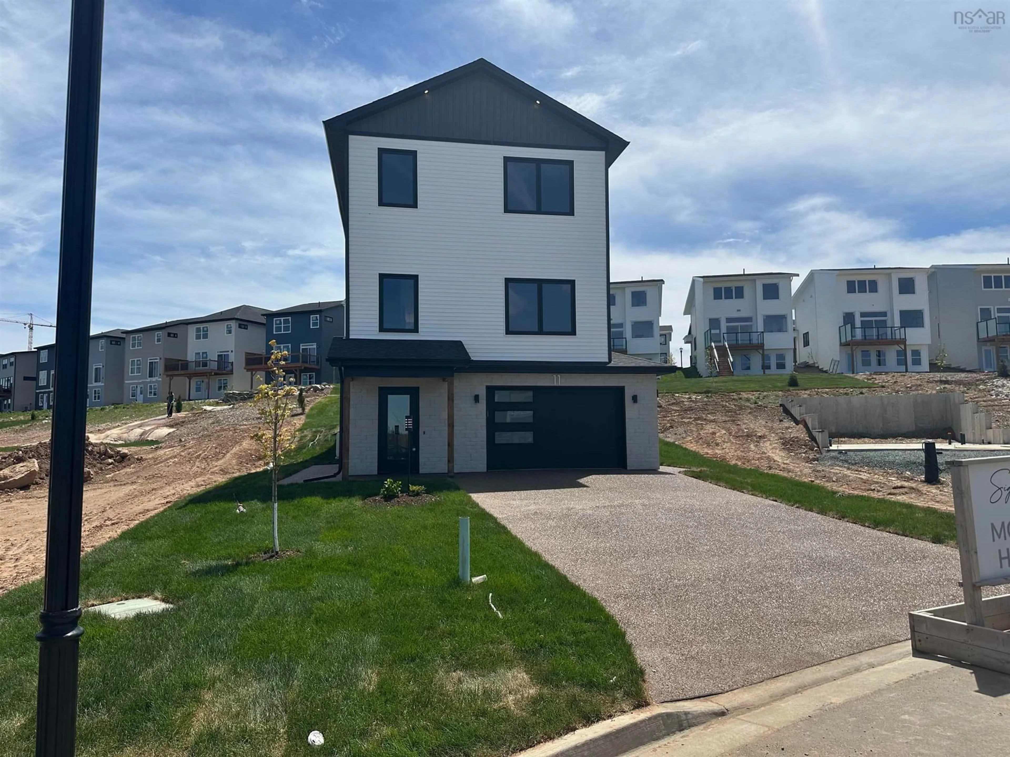 A pic from outside/outdoor area/front of a property/back of a property/a pic from drone, street for 11 Wanders Way, Timberlea Nova Scotia B3T 0L2