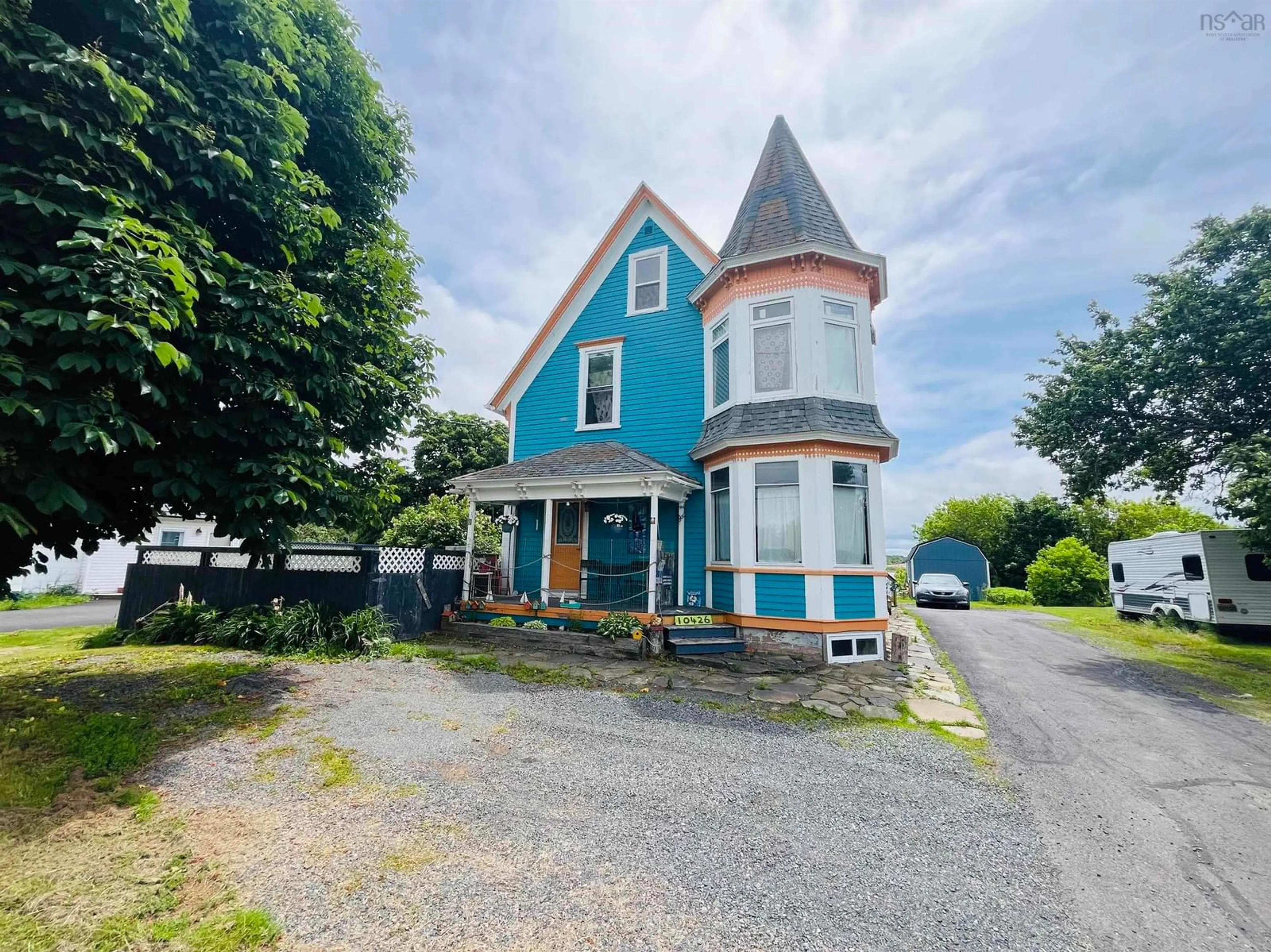A pic from outside/outdoor area/front of a property/back of a property/a pic from drone, building for 10426 Durham St, Pugwash Nova Scotia B0K 1L0