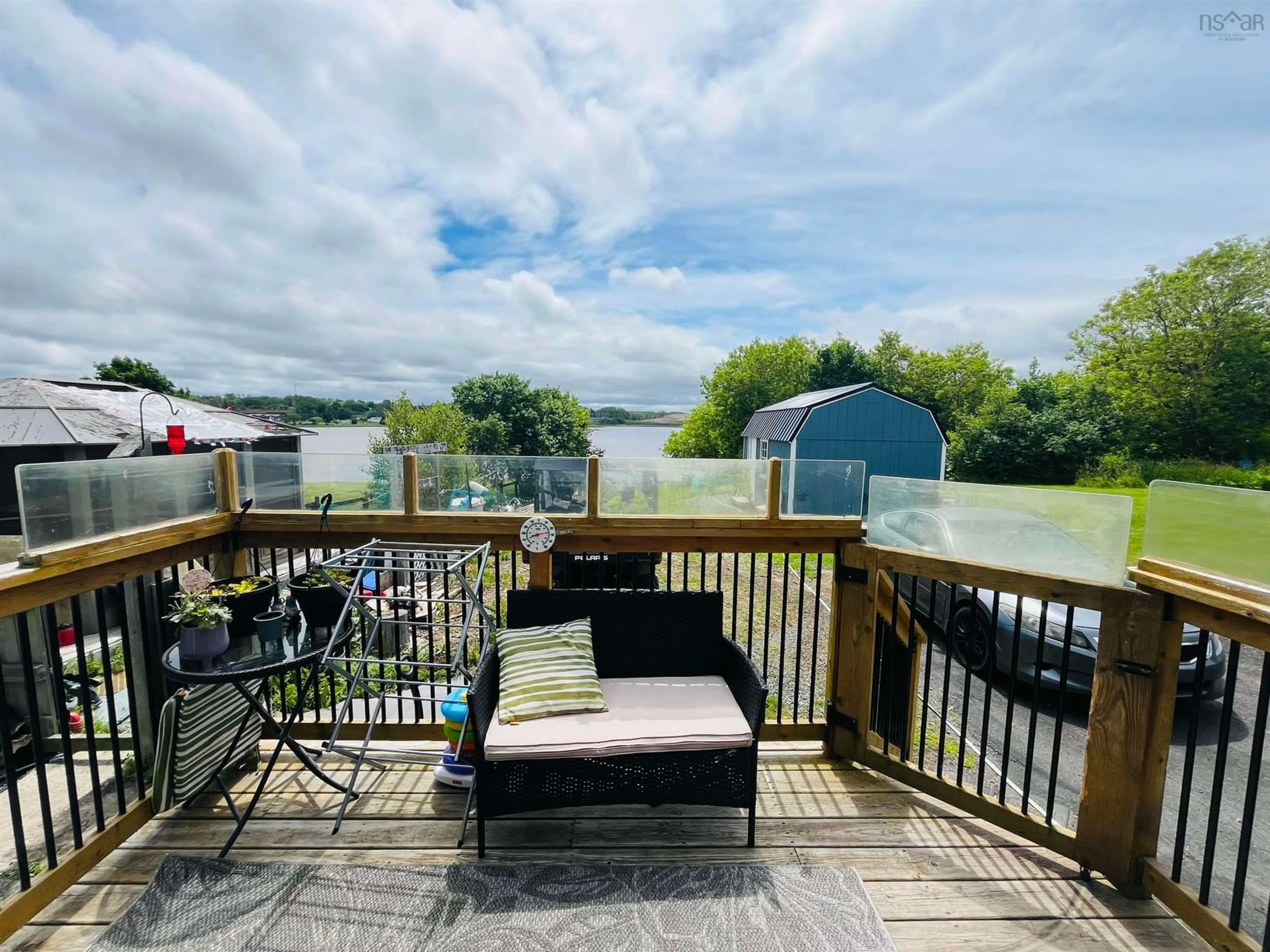 Patio, water/lake/river/ocean view for 10426 Durham St, Pugwash Nova Scotia B0K 1L0