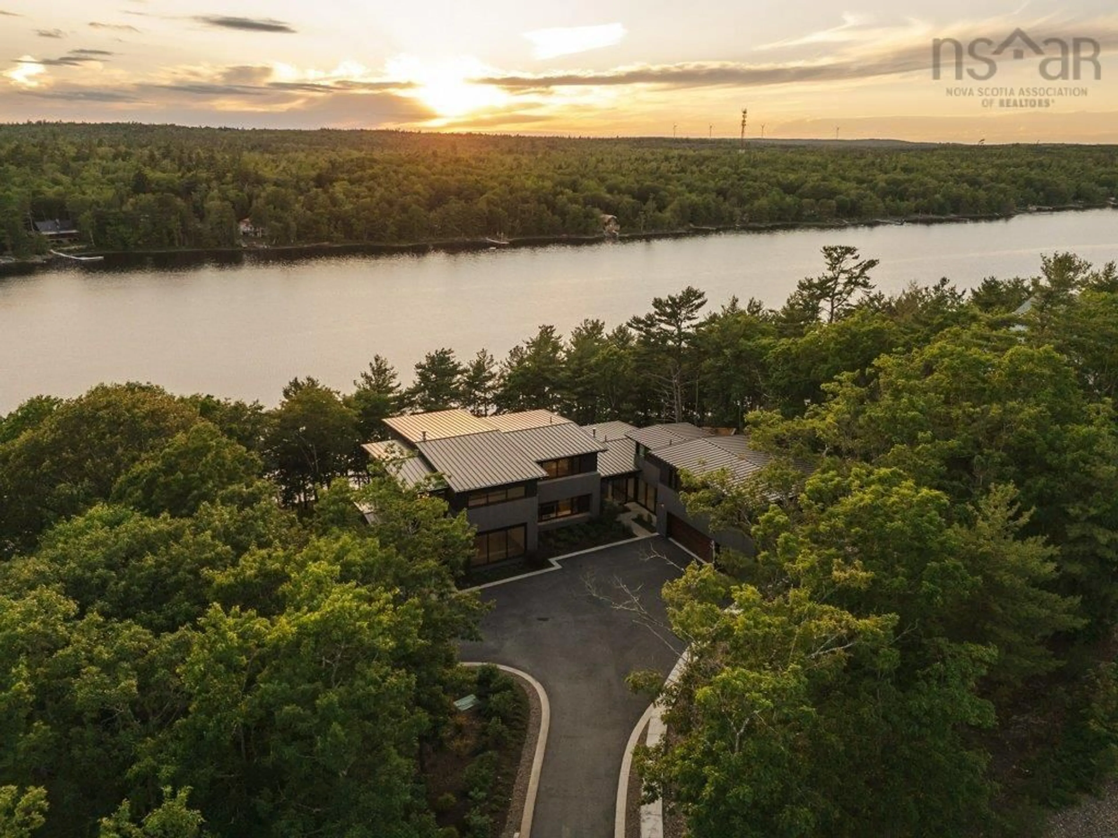 A pic from outside/outdoor area/front of a property/back of a property/a pic from drone, water/lake/river/ocean view for 276 Sunnylea Rd, Wellington Nova Scotia B2T 1A2