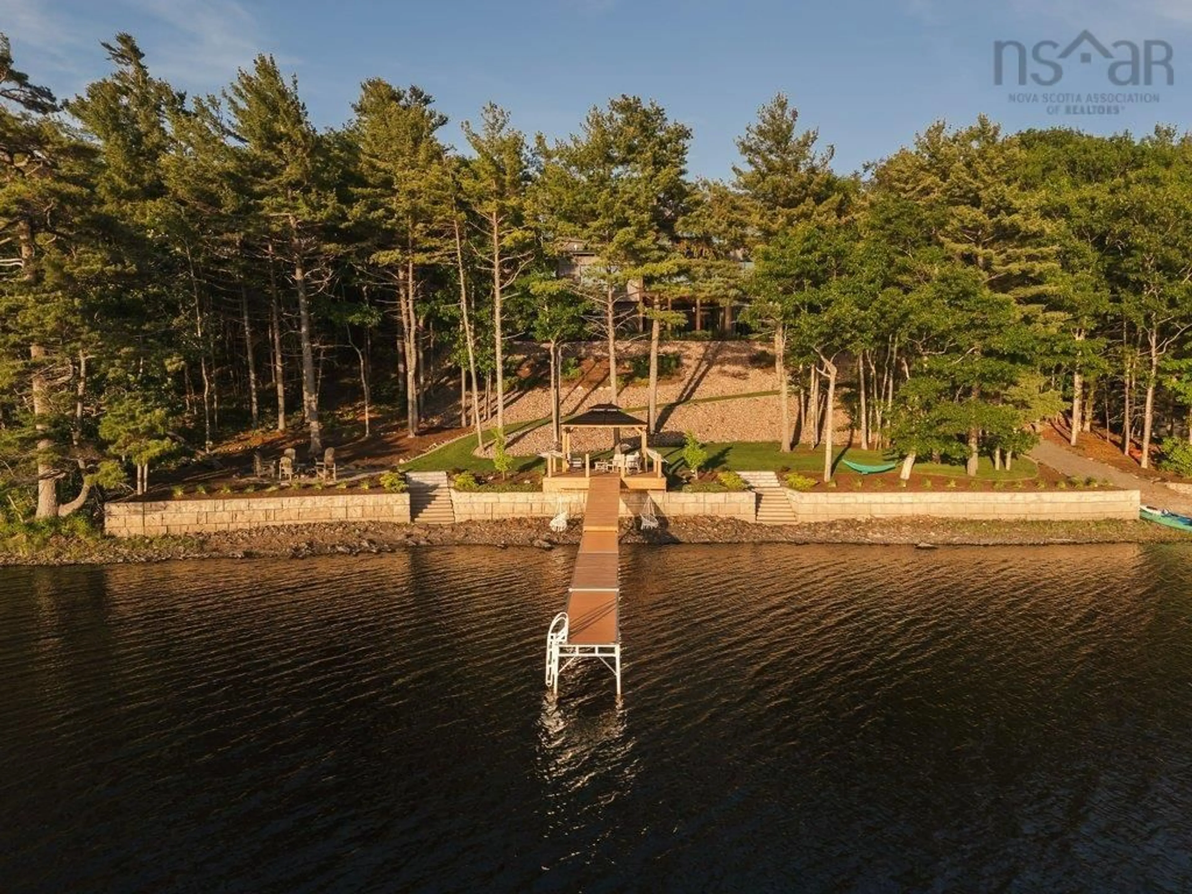 A pic from outside/outdoor area/front of a property/back of a property/a pic from drone, water/lake/river/ocean view for 276 Sunnylea Rd, Wellington Nova Scotia B2T 1A2