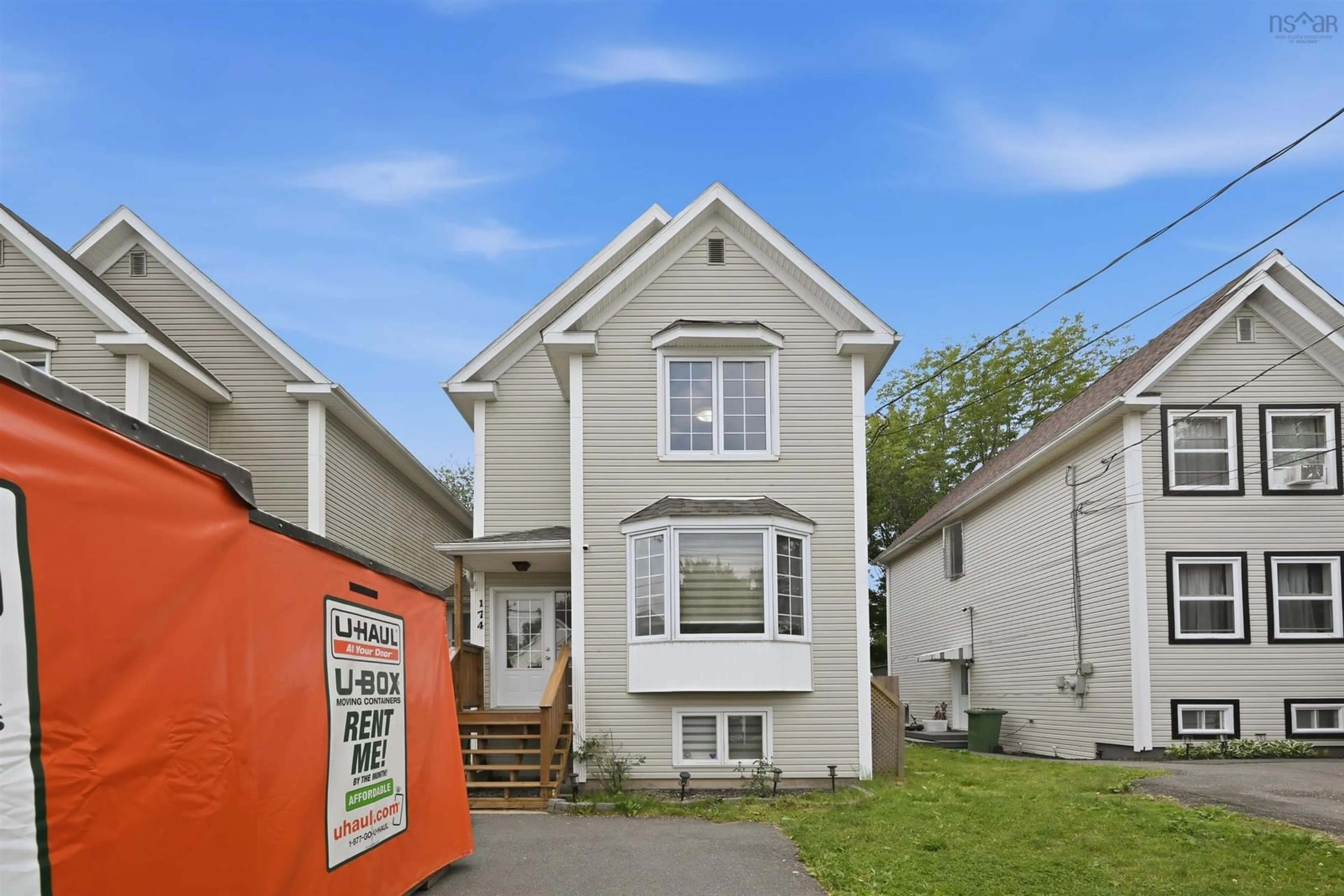 Home with vinyl exterior material, street for 174 Silistria Dr, Forest Hills Nova Scotia B2W 6B1