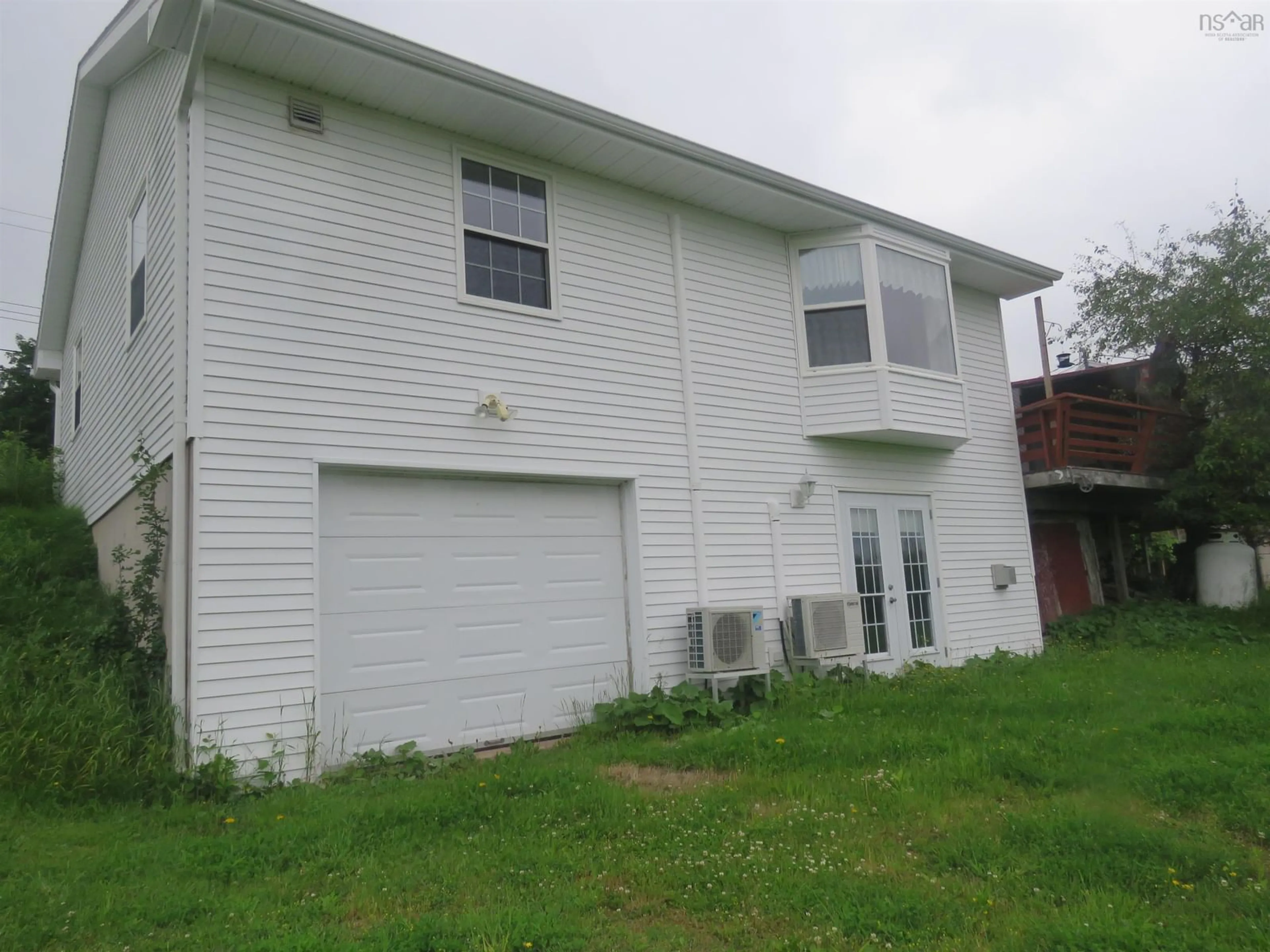 Home with vinyl exterior material, street for 2274 South Main Street, Westville Nova Scotia B0K 2A0