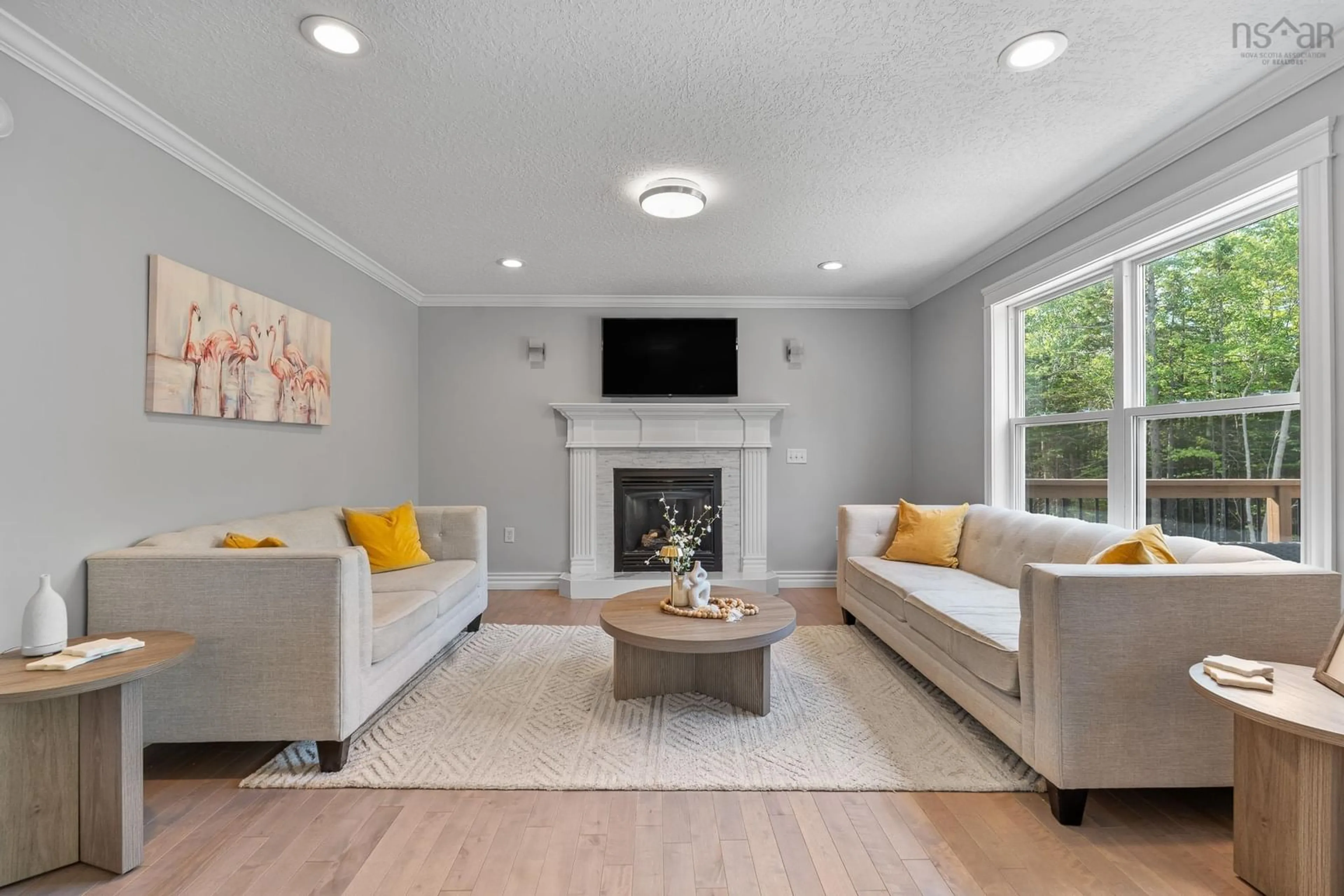 Living room with furniture, unknown for 275 Canterbury Lane, Fall River Nova Scotia B2T 1T4