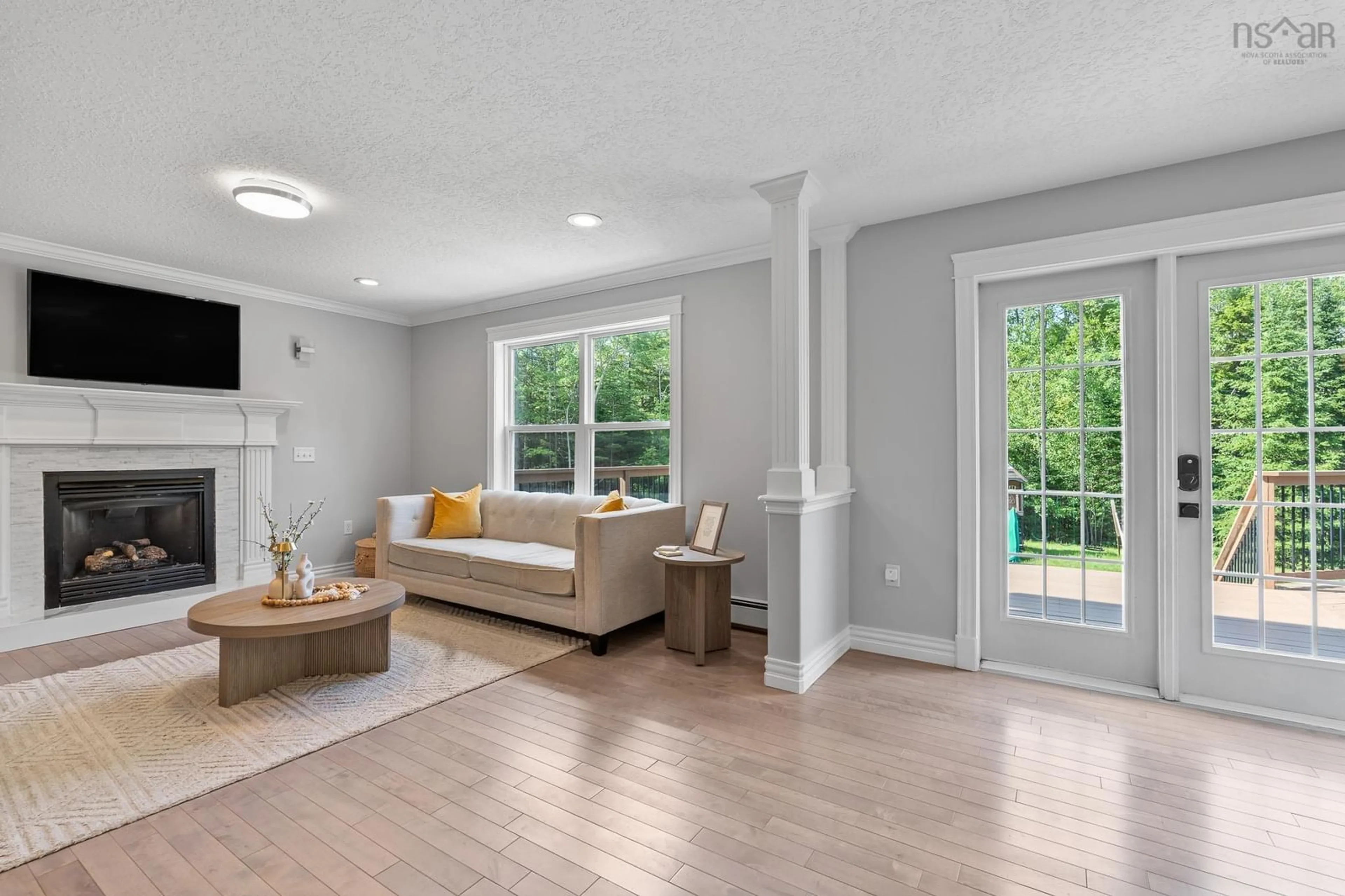 Living room with furniture, unknown for 275 Canterbury Lane, Fall River Nova Scotia B2T 1T4